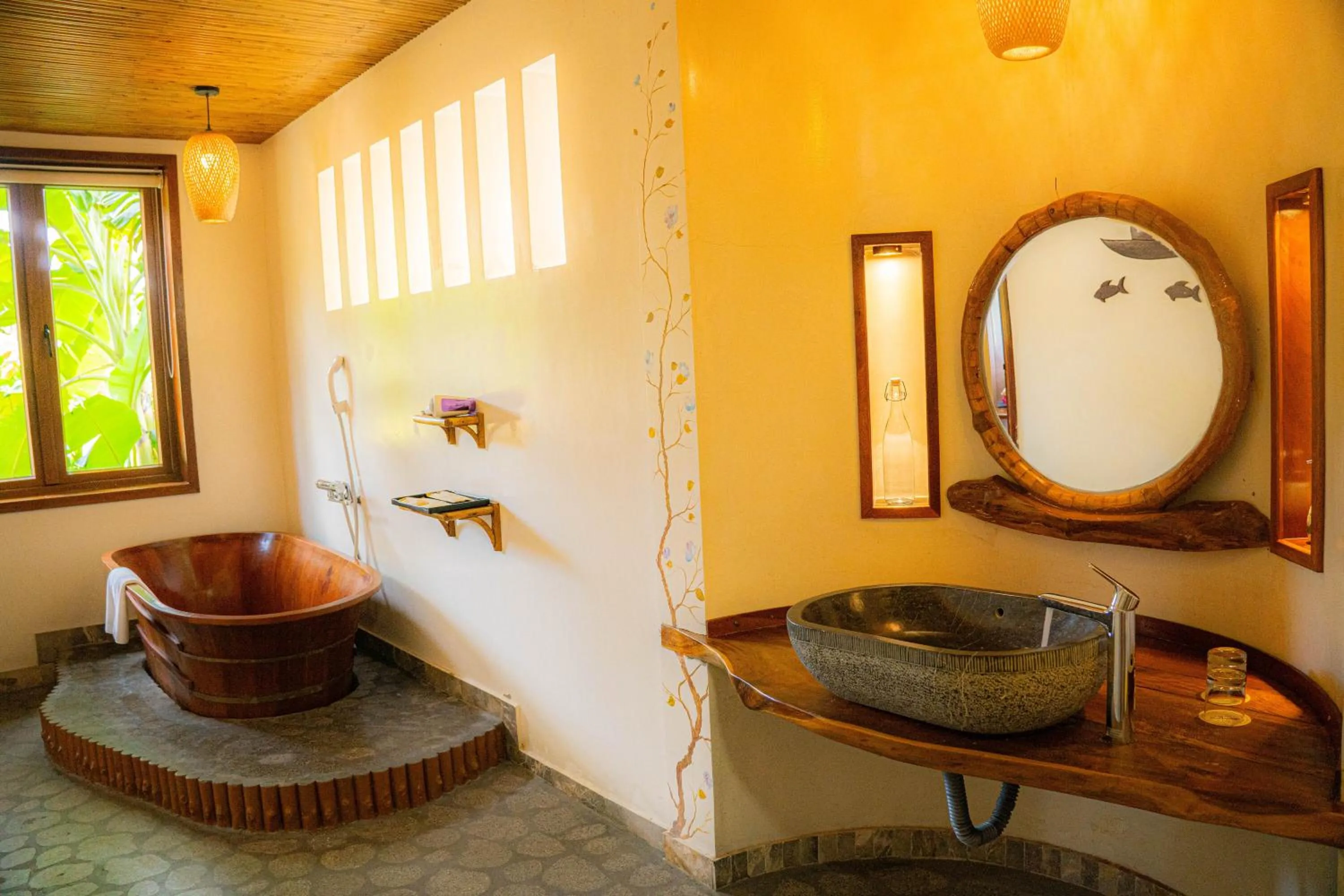 Bathroom in Can Tho Ecolodge