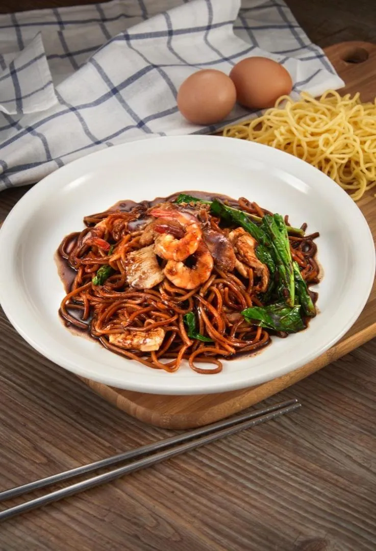 Asian breakfast in Bloommaze Boutique Hotel Klang