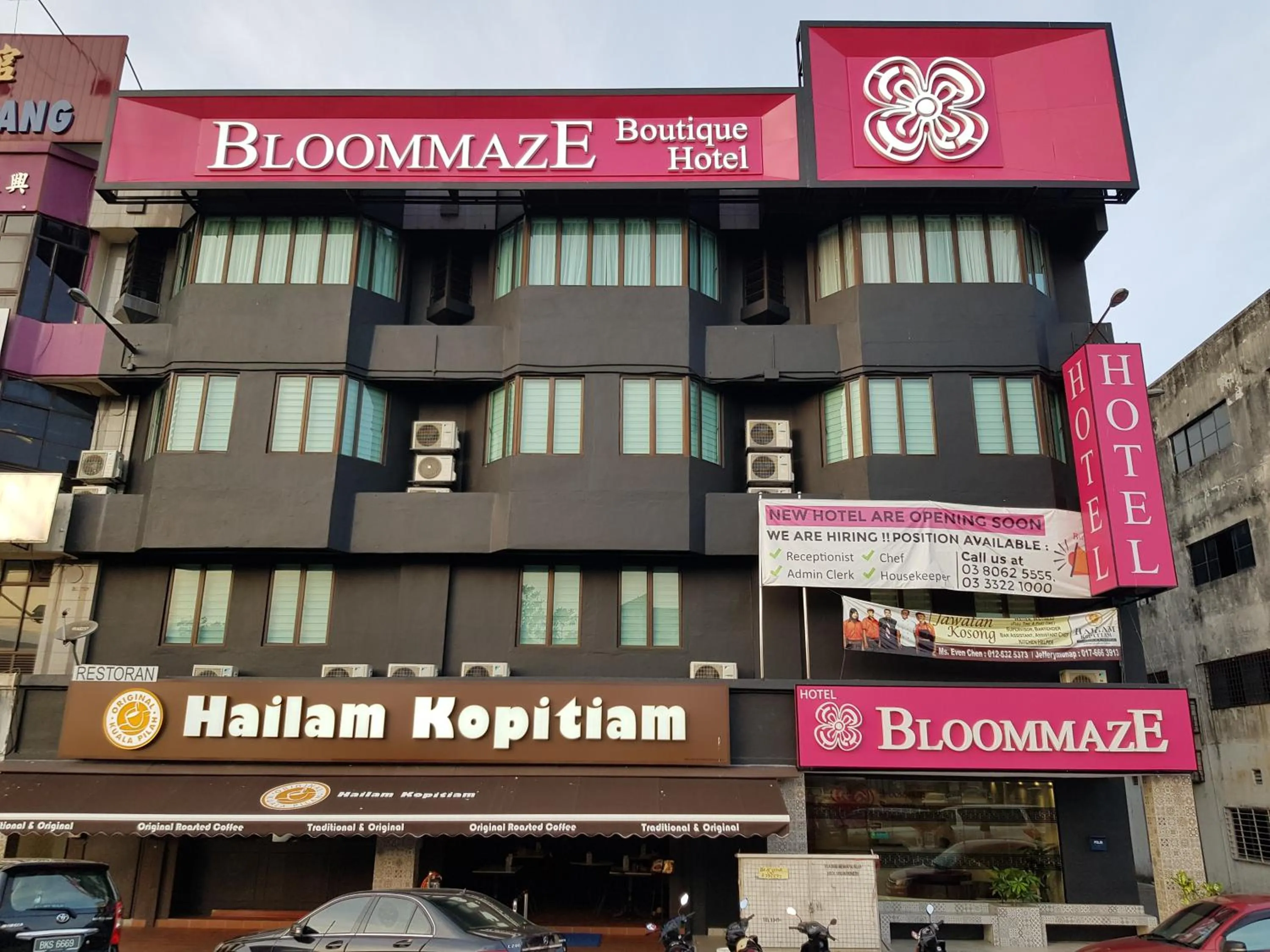 Property building in Bloommaze Boutique Hotel Klang