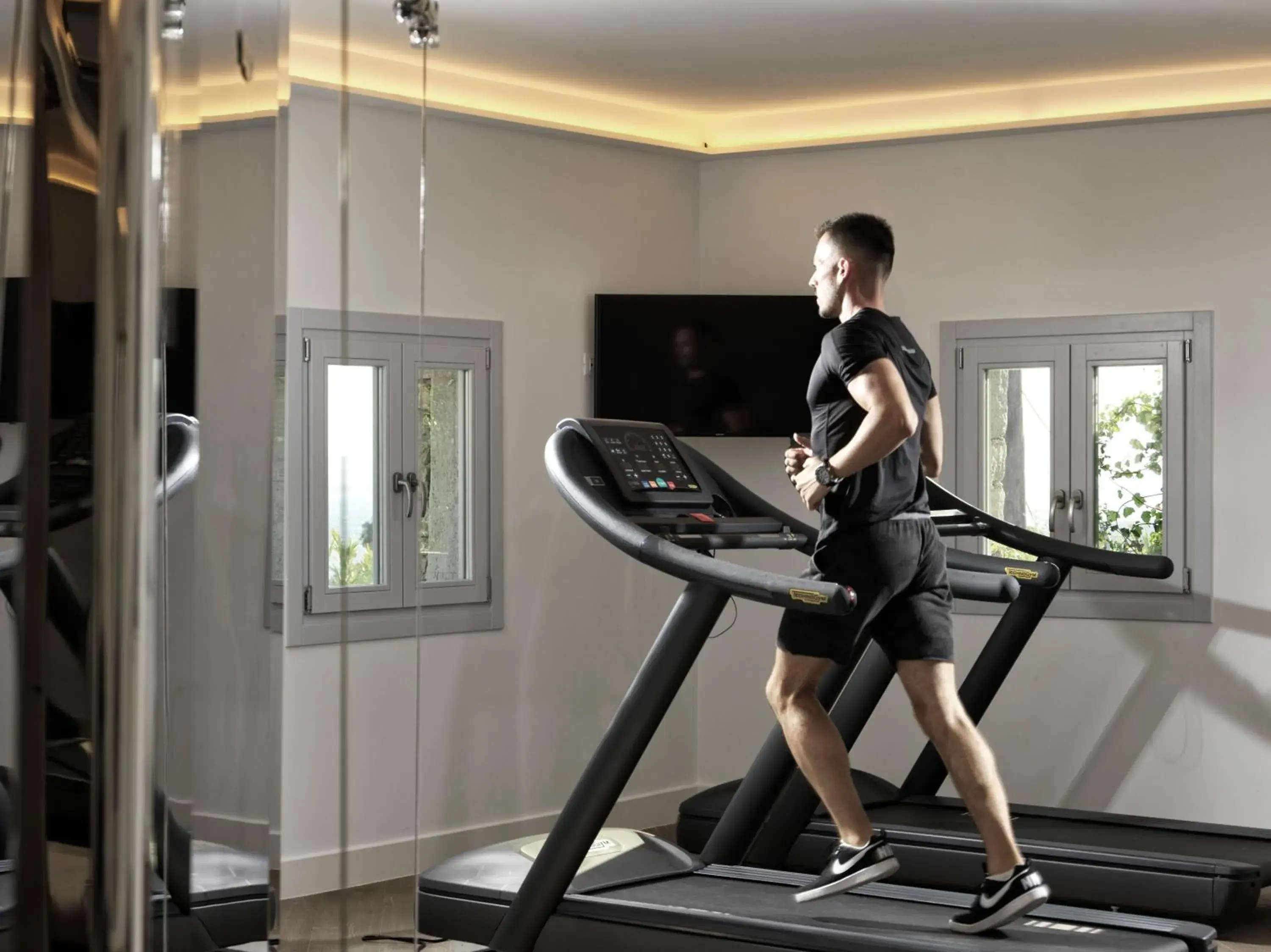 Fitness centre/facilities in Katikies Mykonos - The Leading Hotels of the World Fitness centre/facilities in Katikies Mykonos - The Leading Hotels of the World