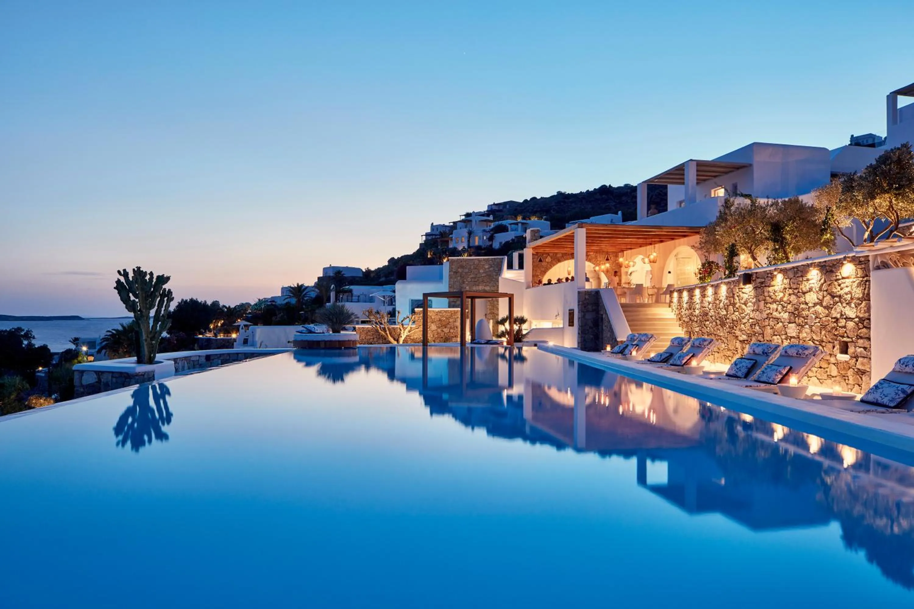Property building in Katikies Mykonos - The Leading Hotels of the World