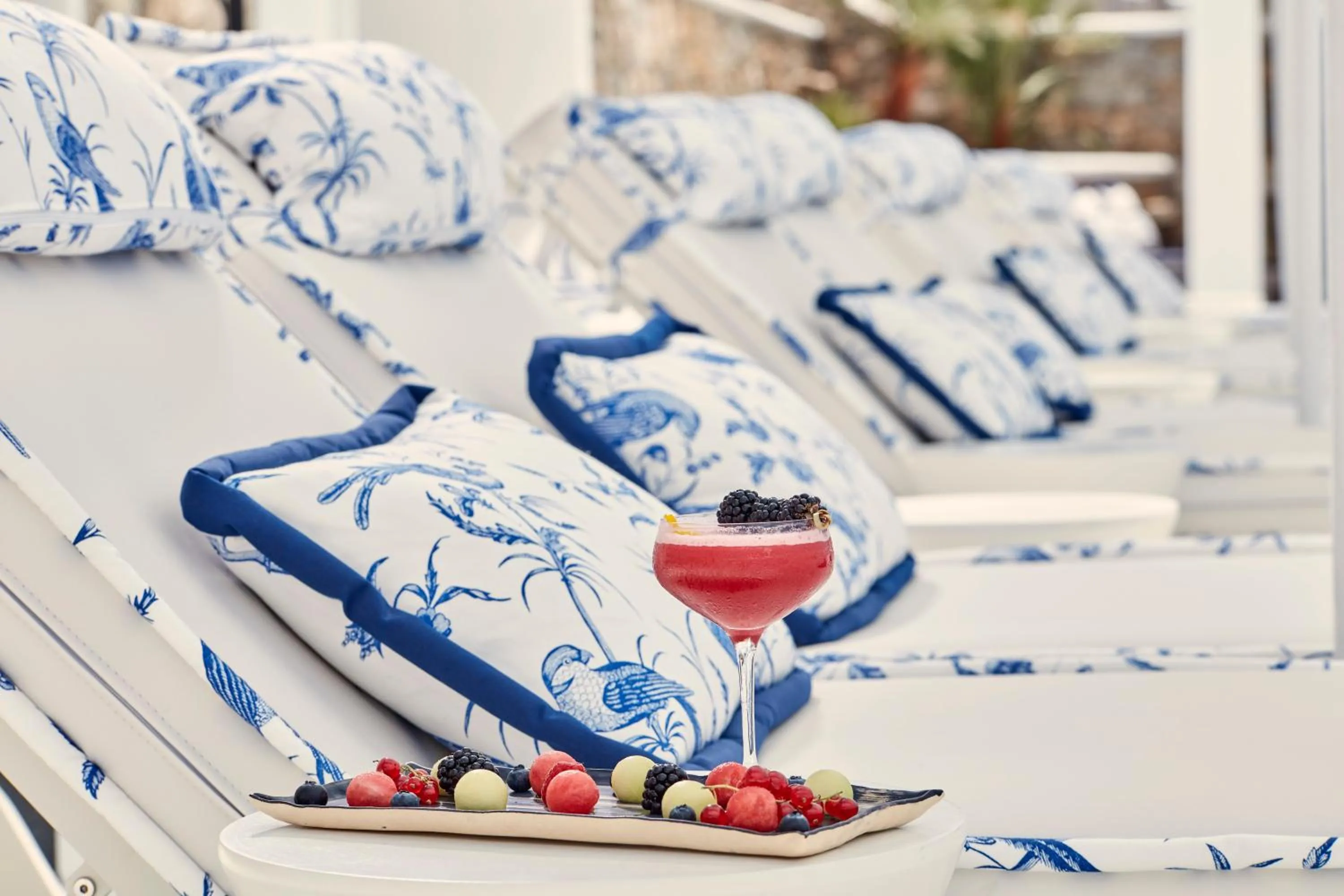 Sea view in Katikies Mykonos - The Leading Hotels of the World