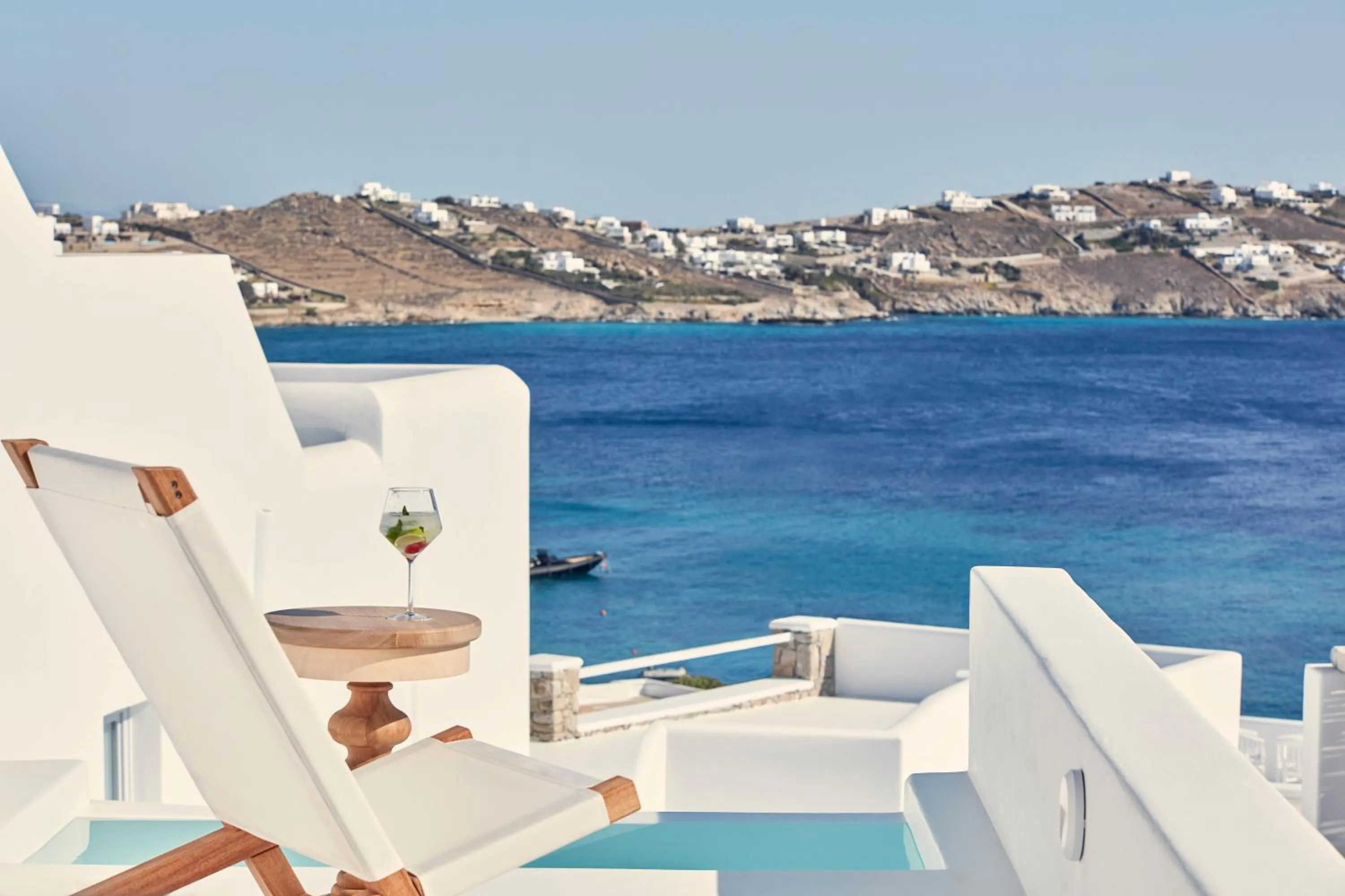 Balcony/Terrace in Katikies Mykonos - The Leading Hotels of the World