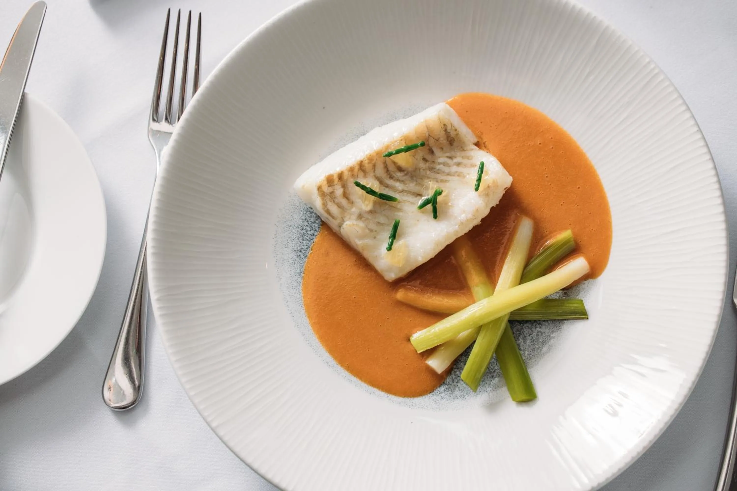 Food close-up in Hotel Meudon