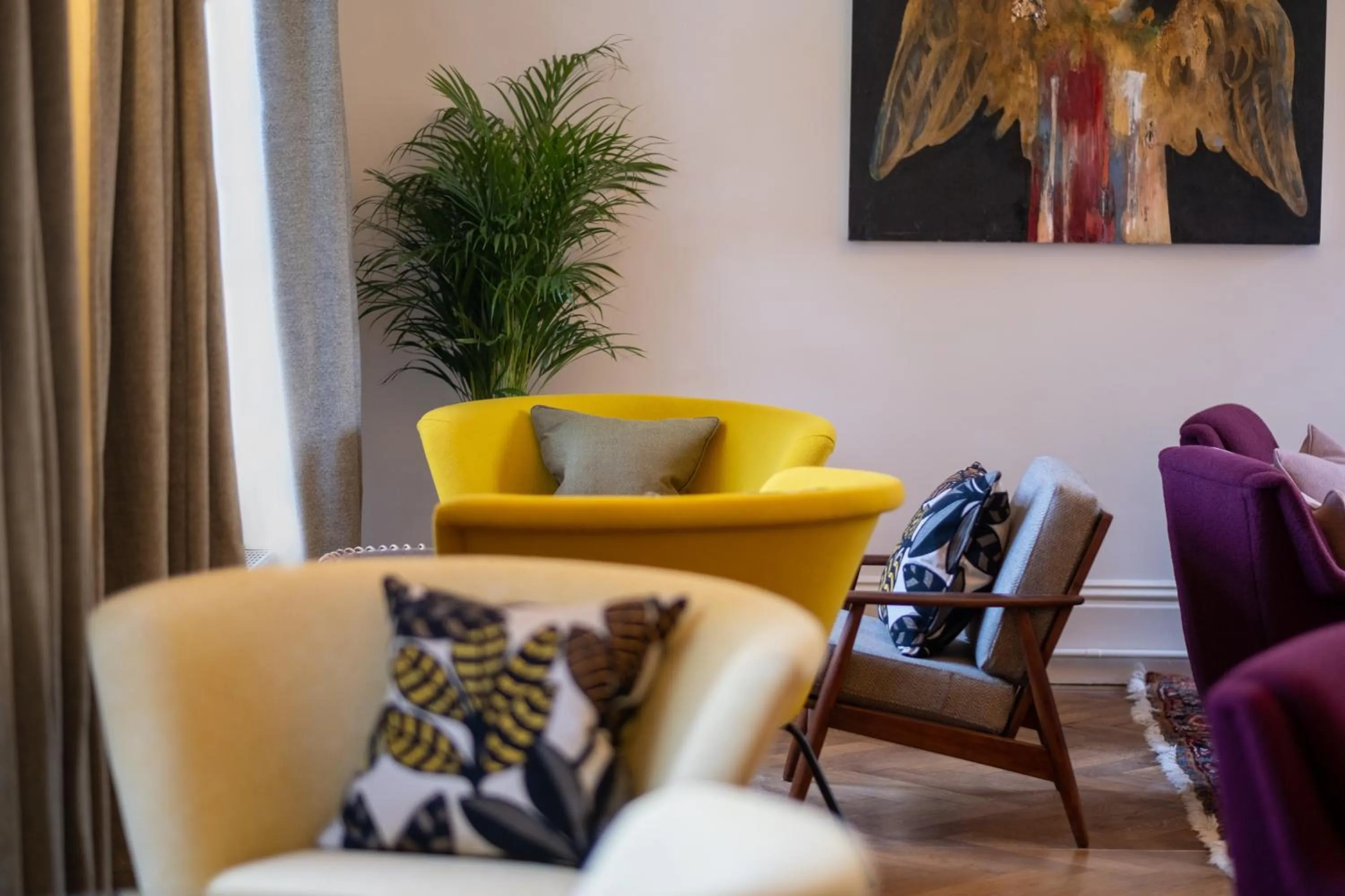 Lobby or reception in Hotel Meudon