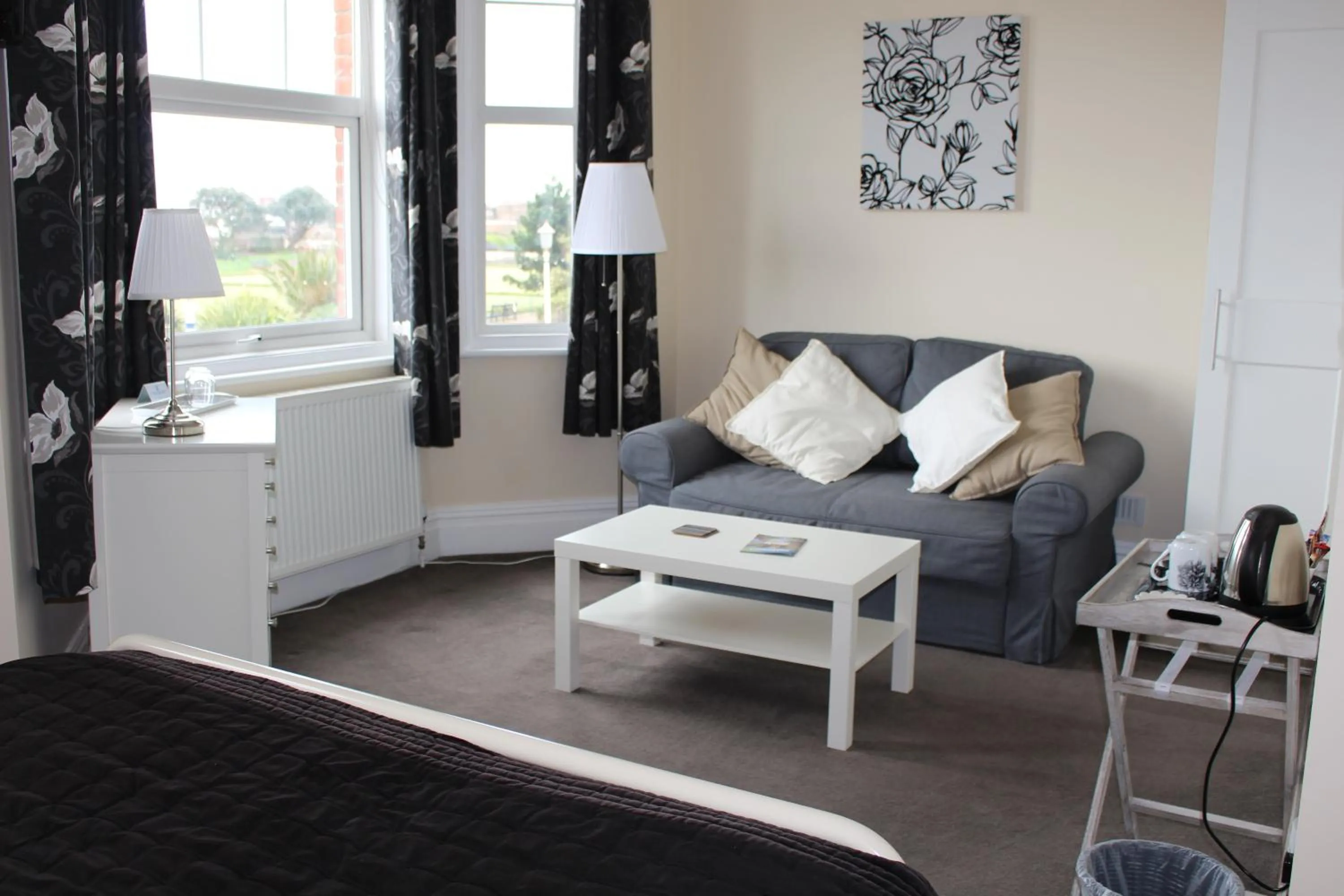Seating area in Beamsley Lodge B&B