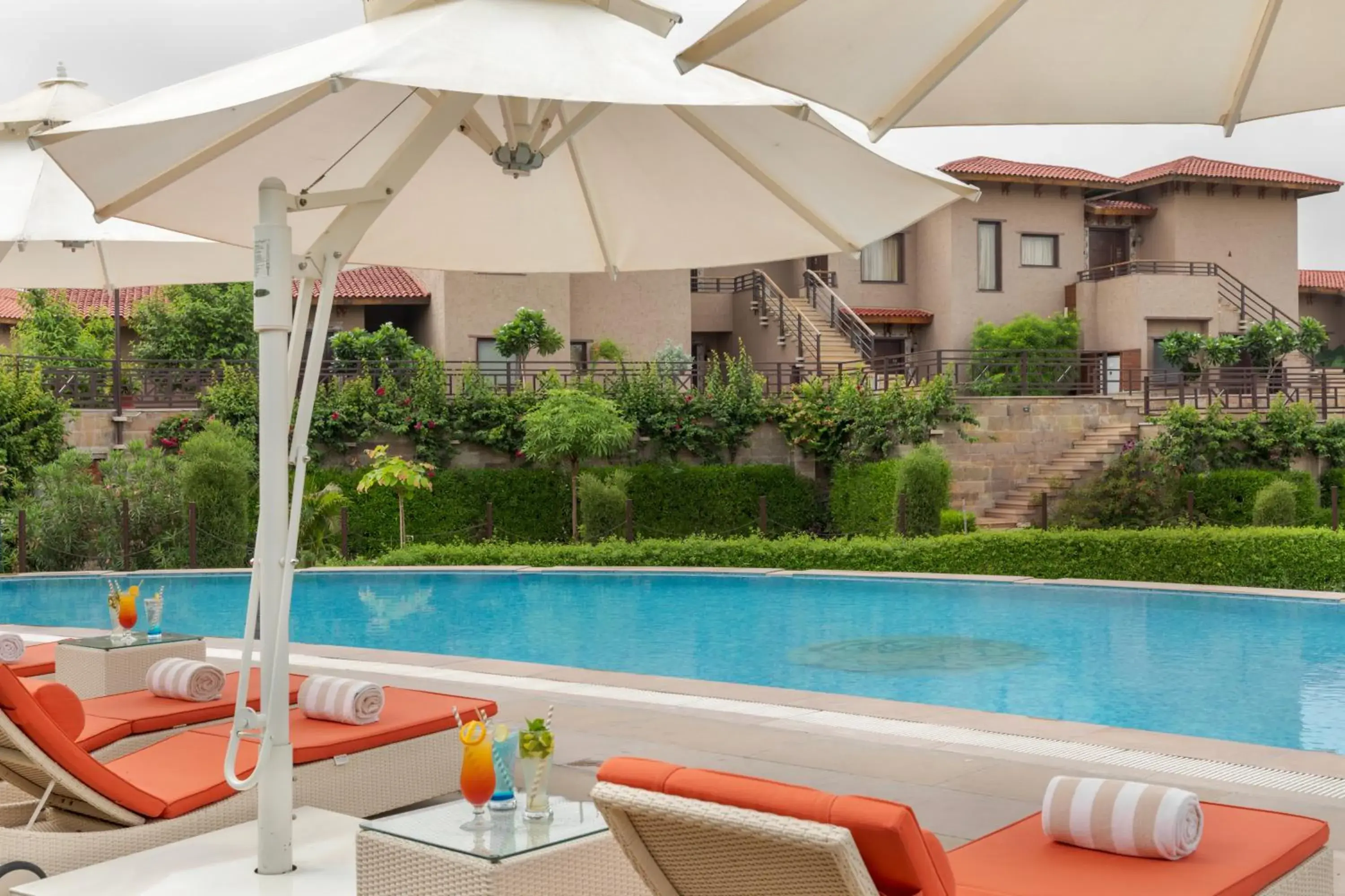 Swimming pool in AamaGhati Wildlife Resort, Ranthambore Swimming pool in AamaGhati Wildlife Resort, Ranthambore