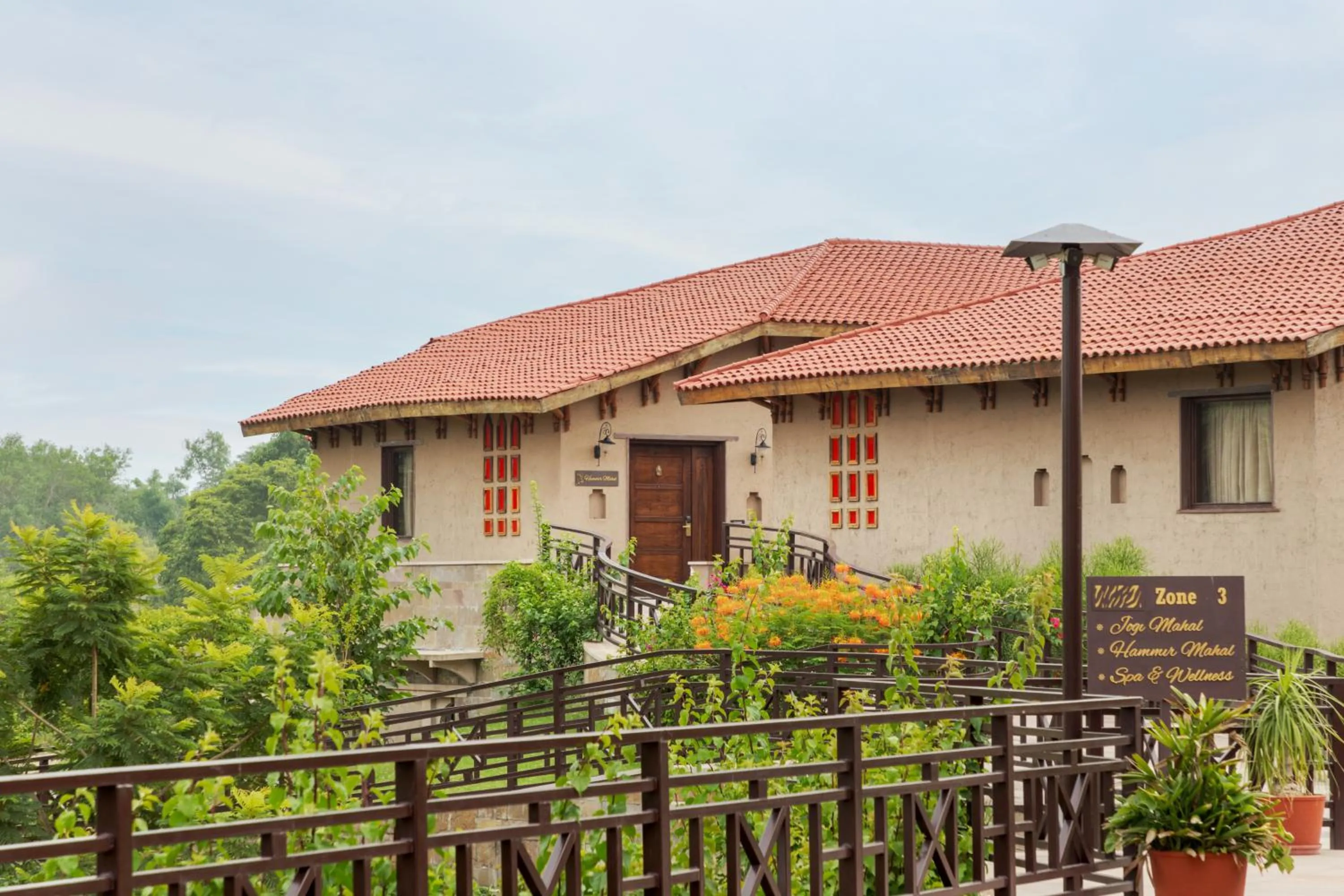 Property building in AamaGhati Wildlife Resort, Ranthambore