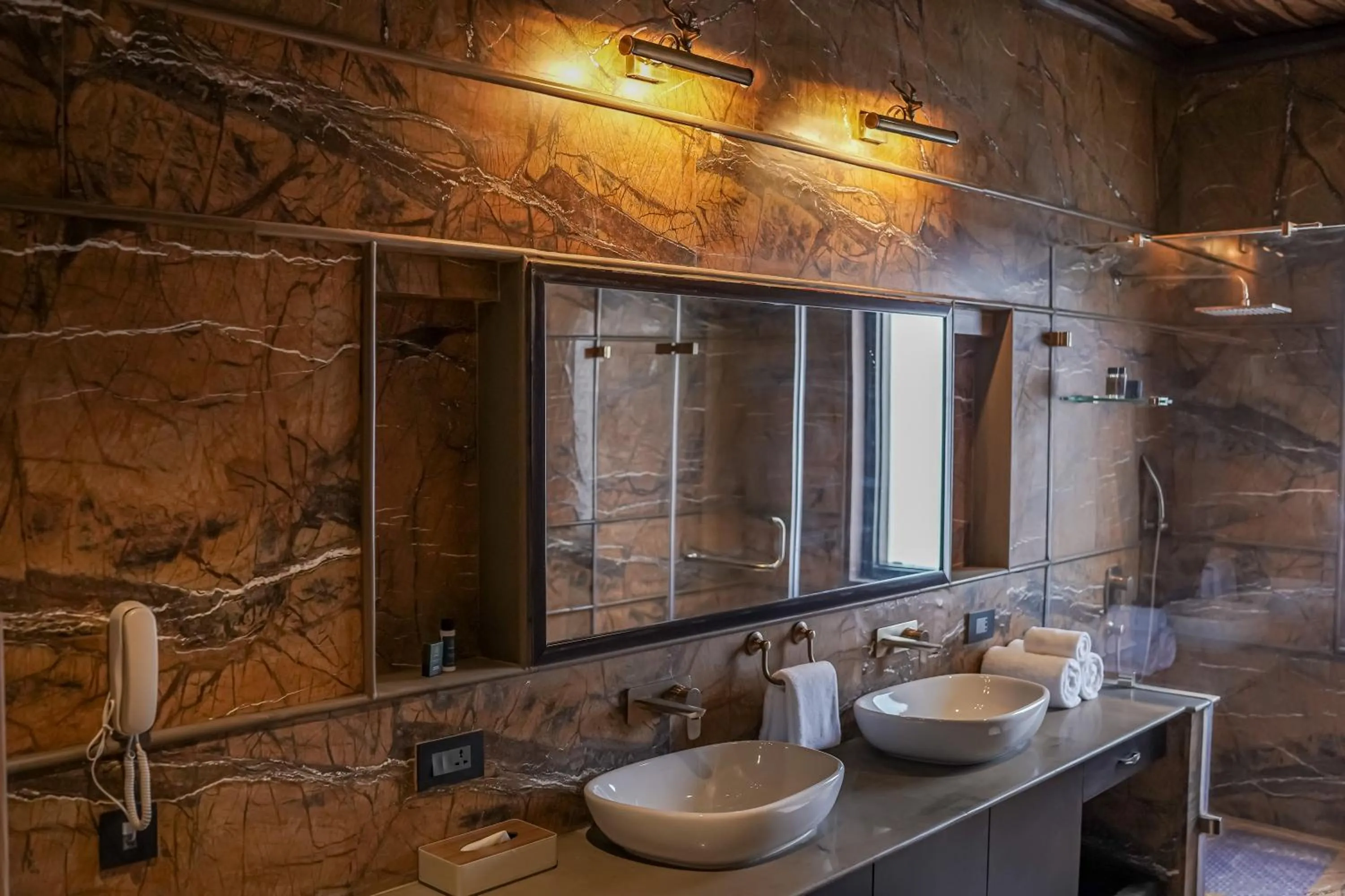 Toilet in AamaGhati Wildlife Resort, Ranthambore