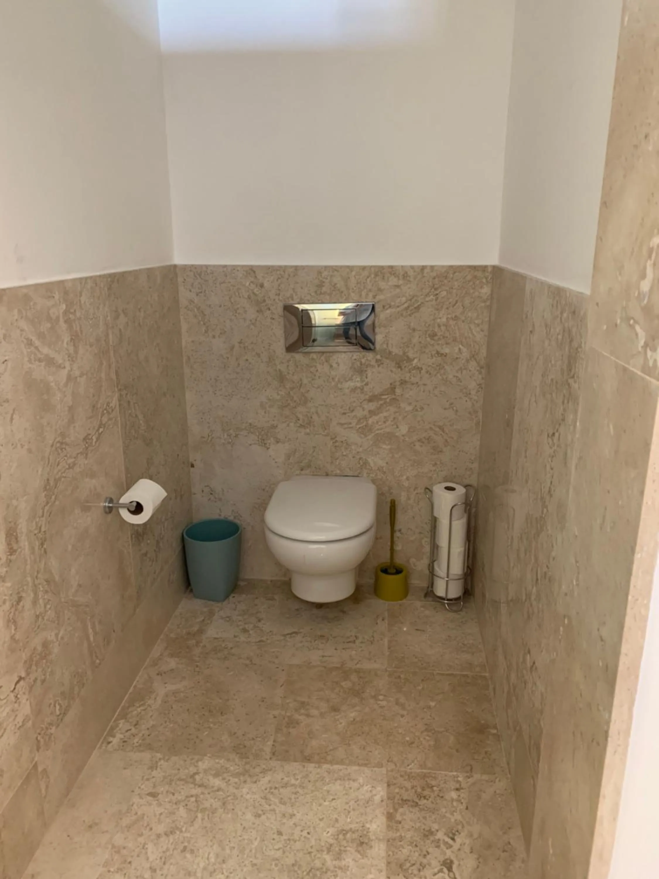 Bathroom in La Amada condo with Marina View