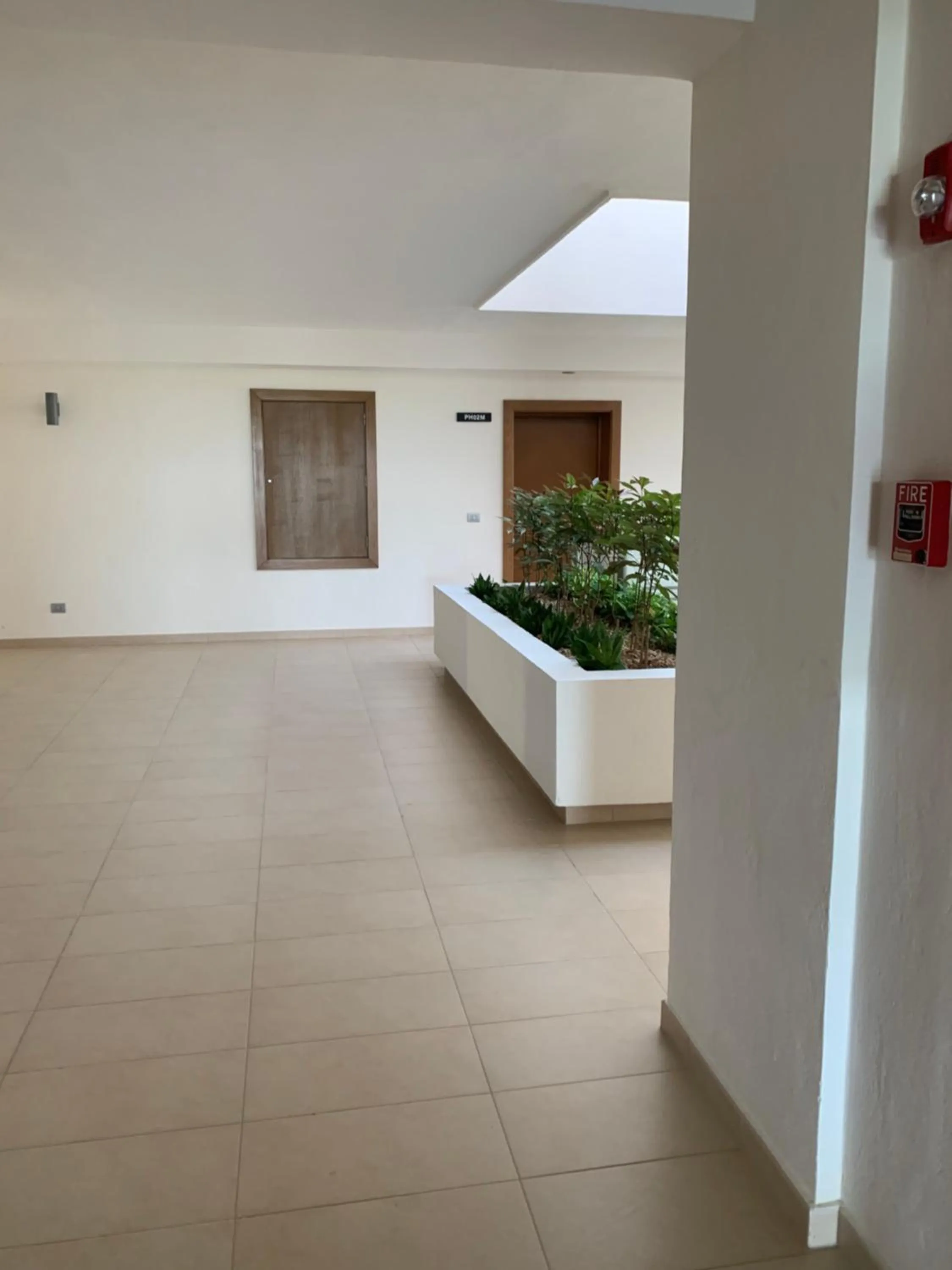 Lobby or reception in La Amada condo with Marina View