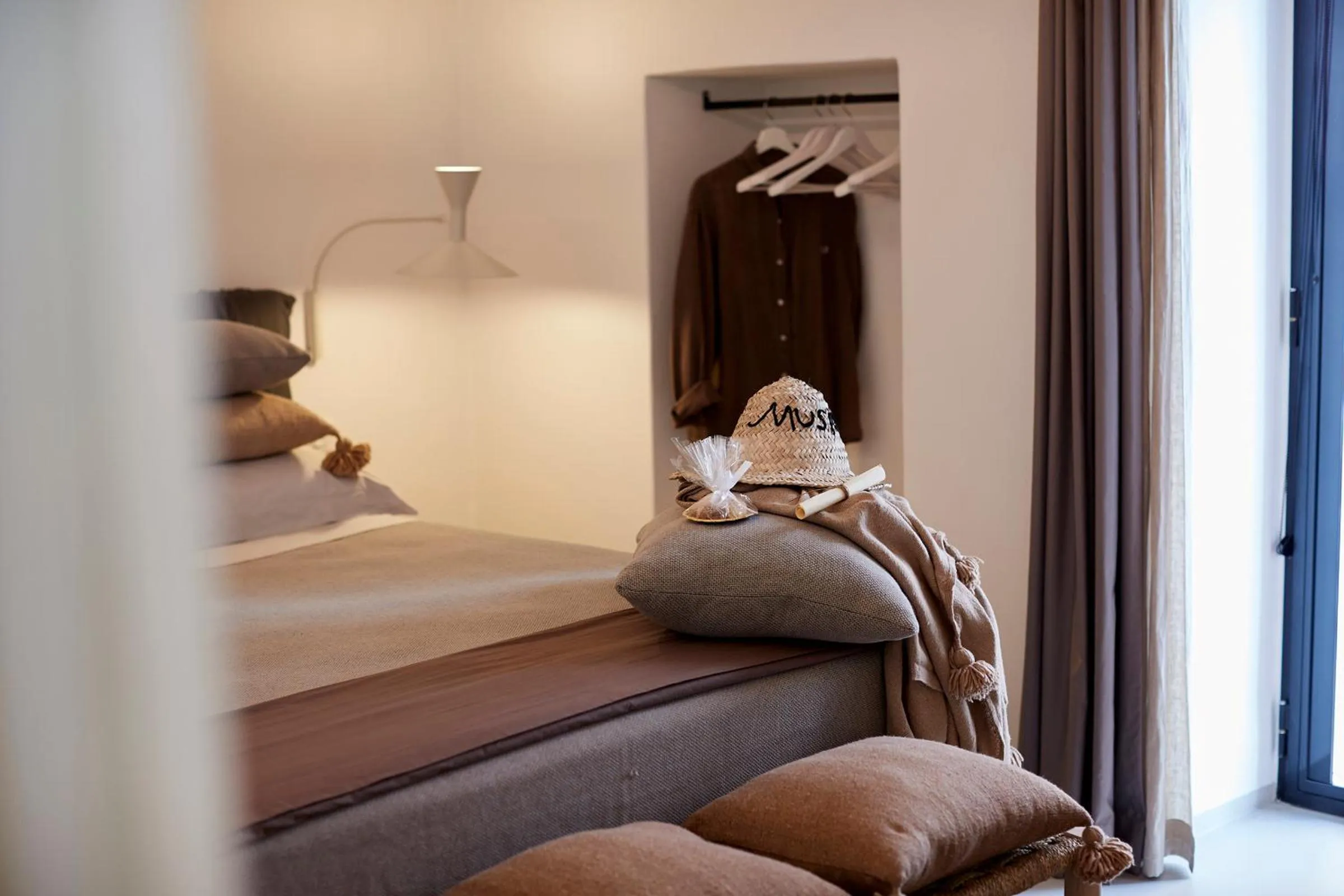 Bed in Musae Relais & SPA