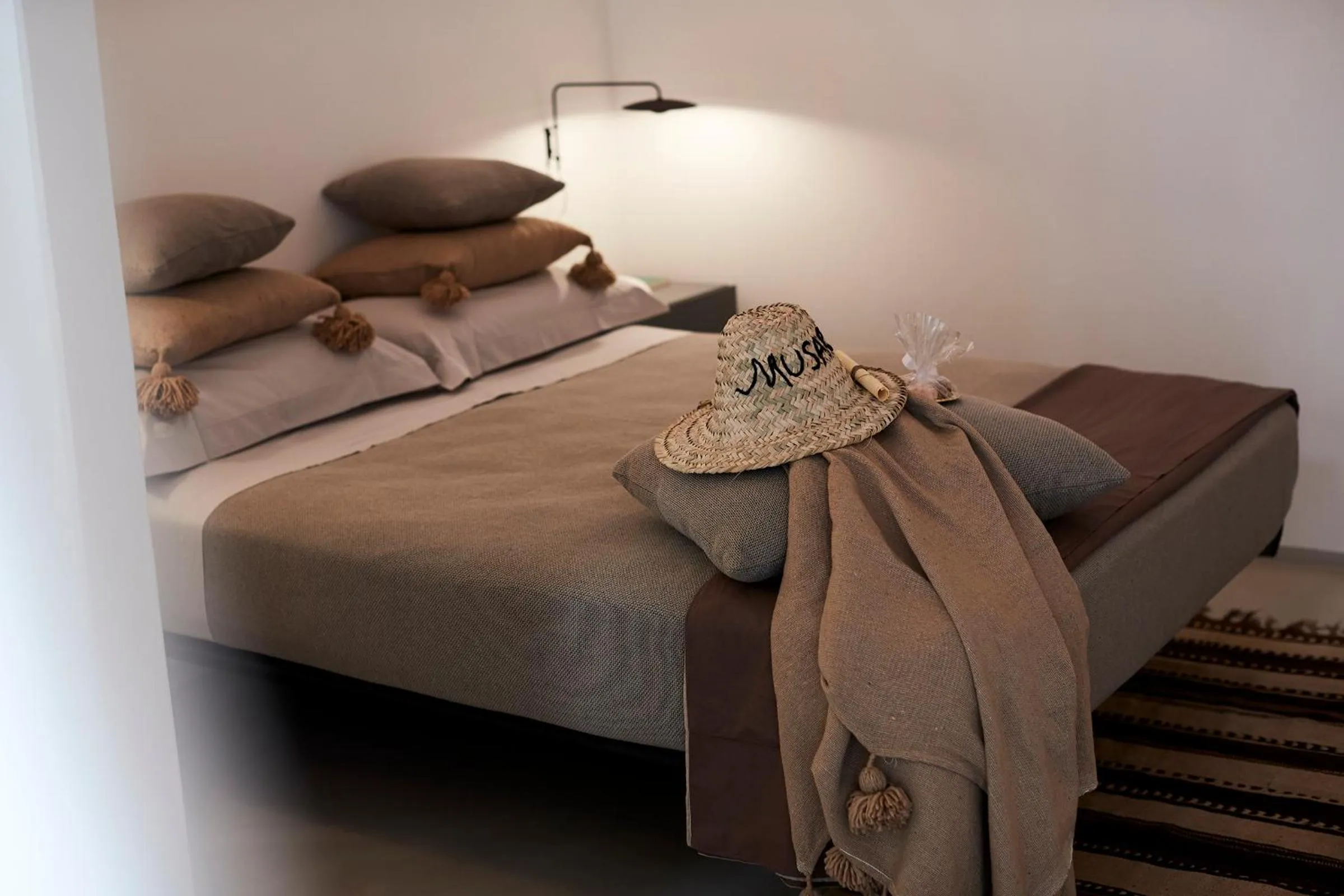 Bed in Musae Relais & SPA