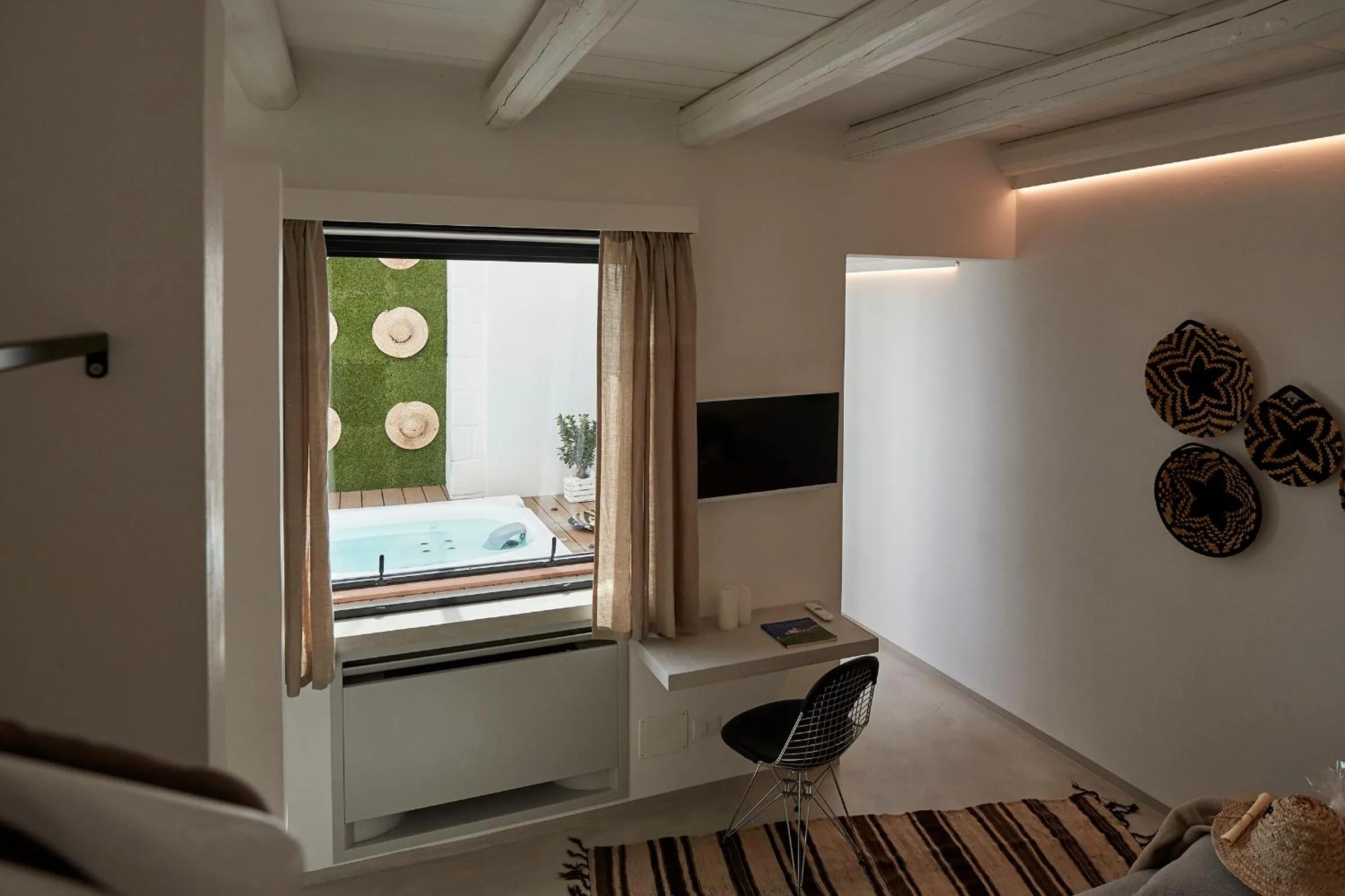 Bed in Musae Relais & SPA