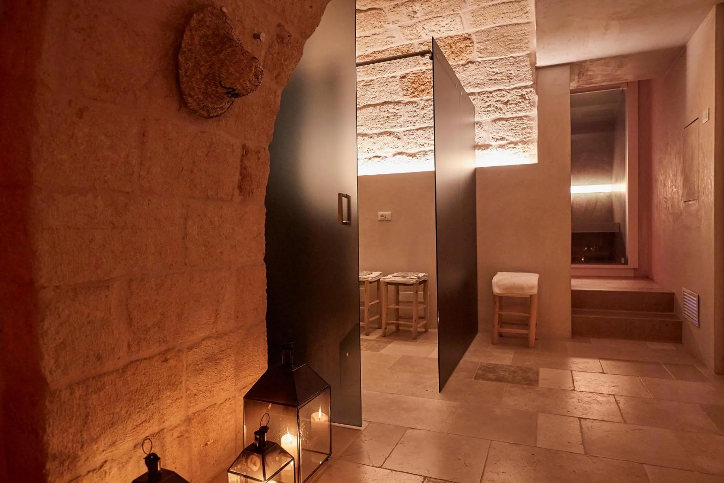 Sauna, Bed in Musae Relais & SPA