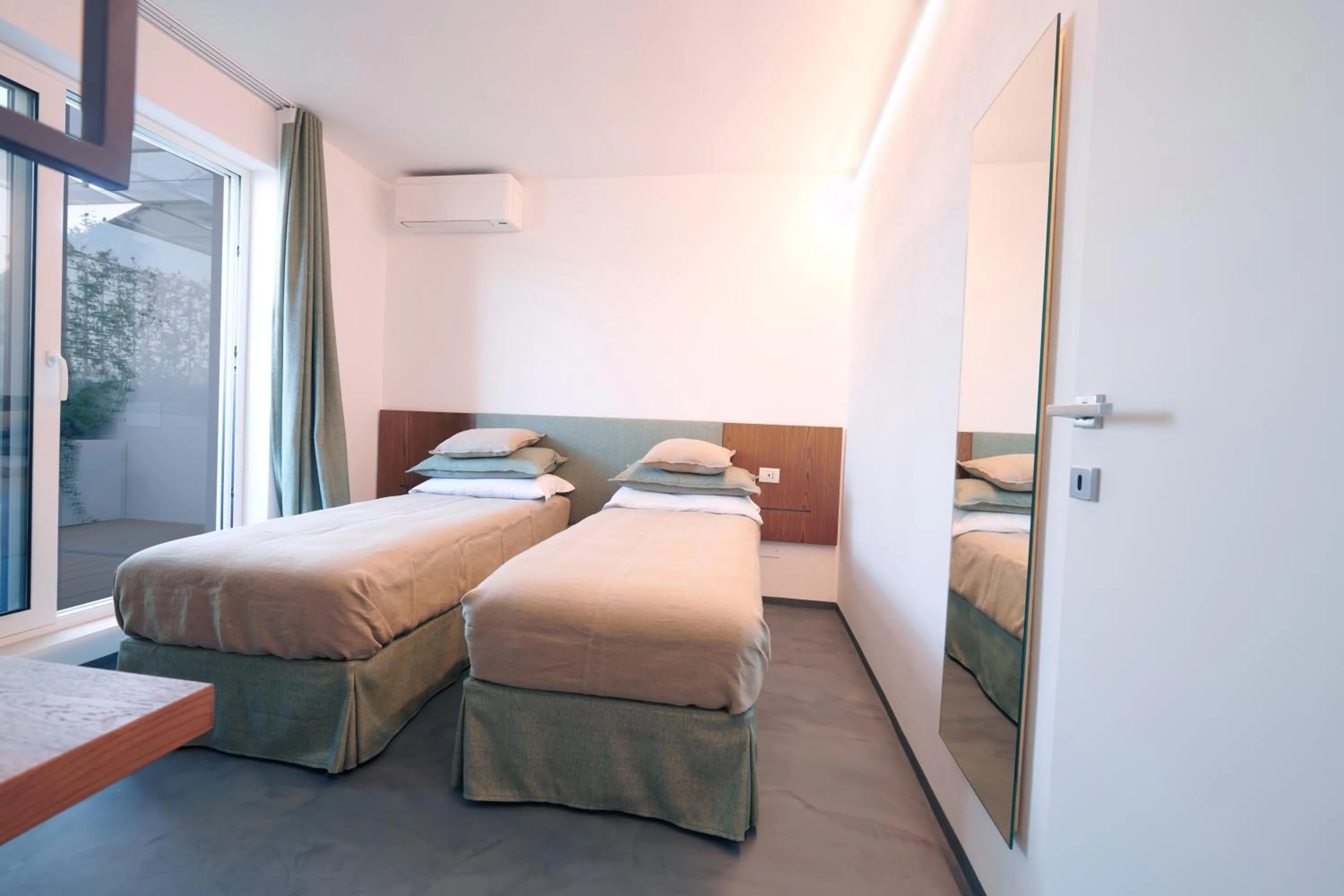 Bed in Musae Relais & SPA