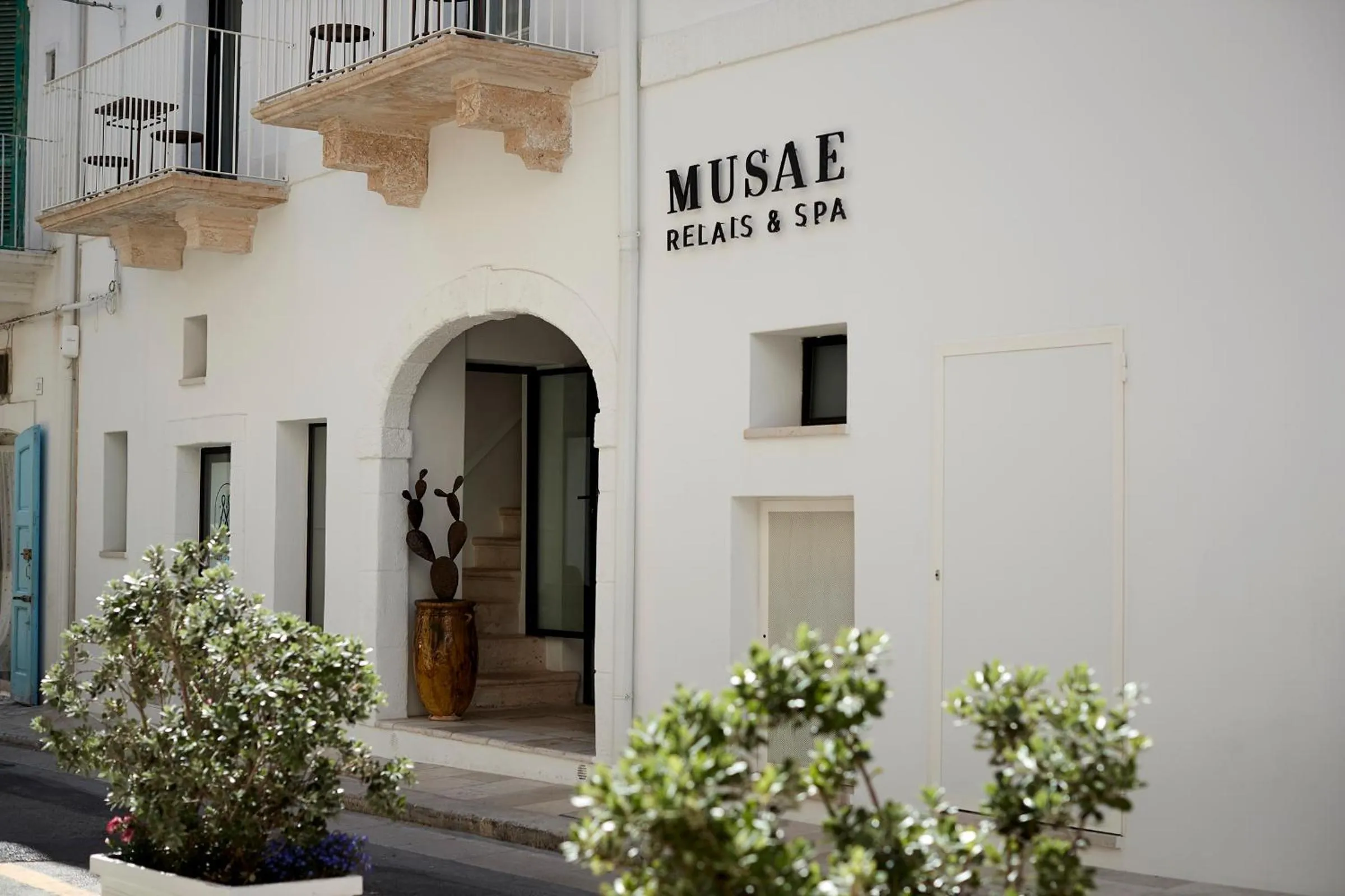 Facade/entrance in Musae Relais & SPA