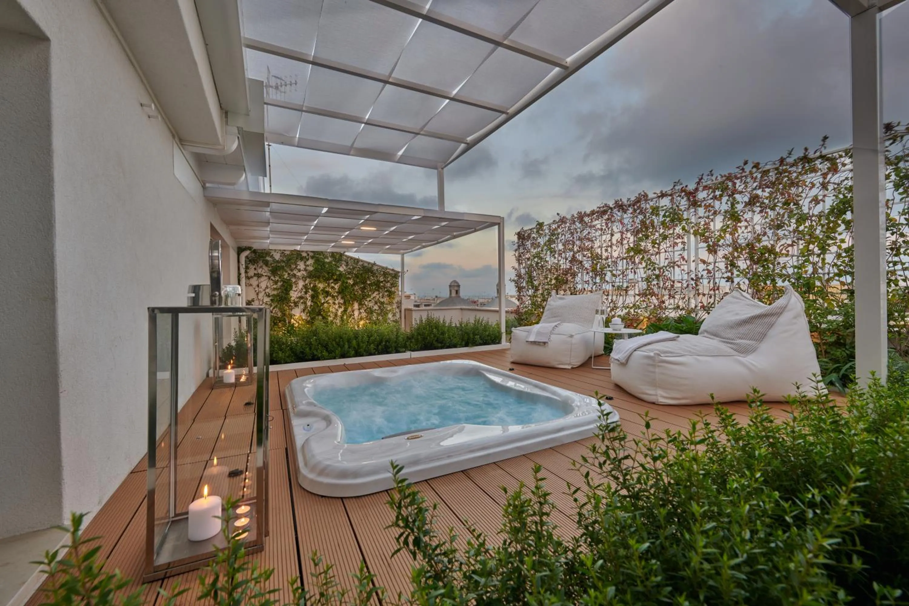 Hot Tub in Musae Relais & SPA