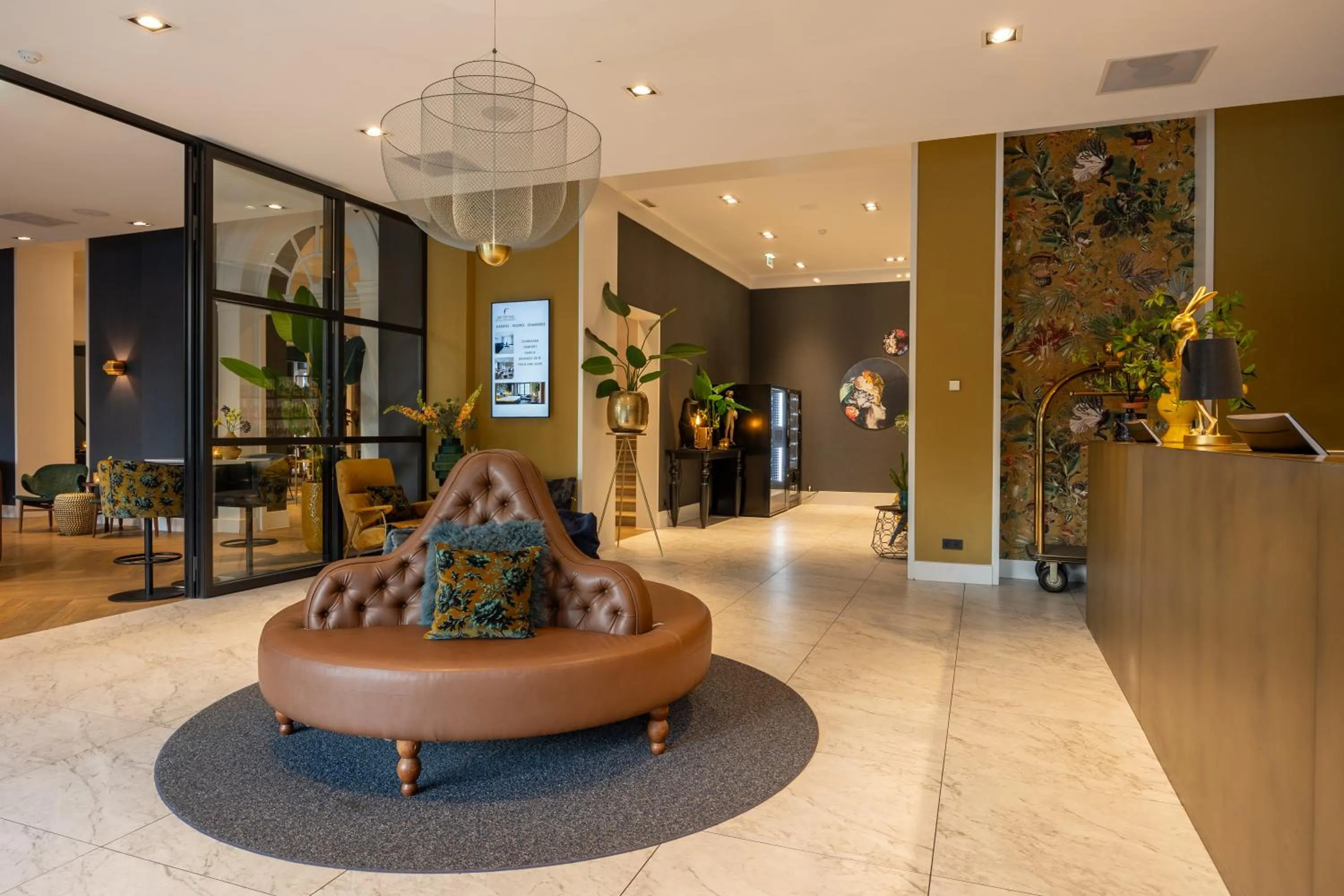 Lobby or reception in Van Der Valk Hotel Brugge Oostkamp