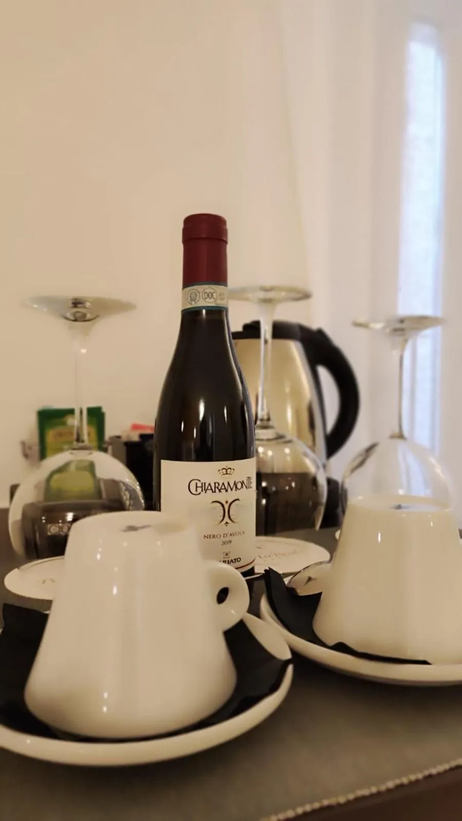 Decorative detail in Hotel Porta Reale