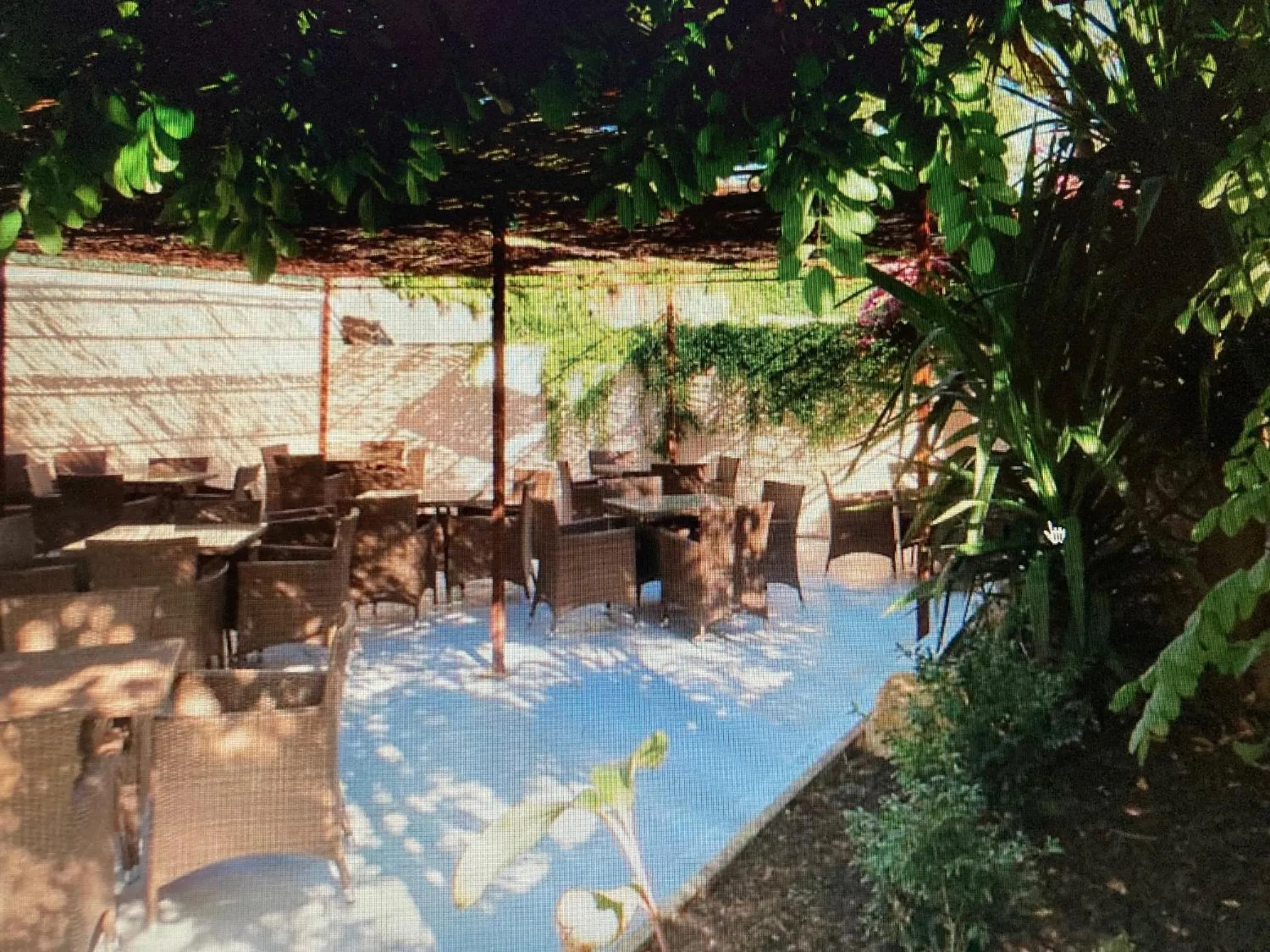 Garden in Auberge Sainte Marguerite