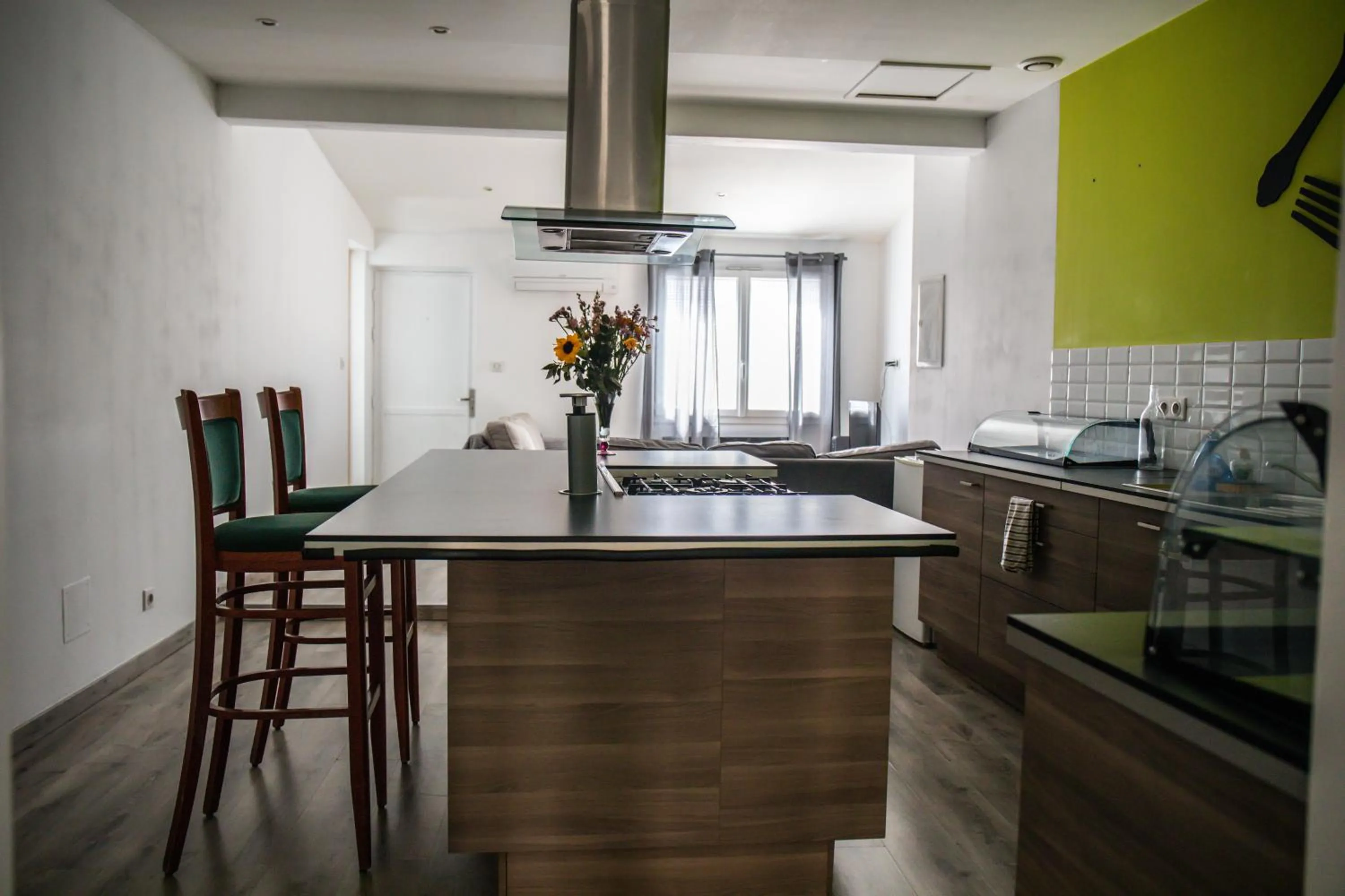 Kitchen or kitchenette in Auberge Sainte Marguerite