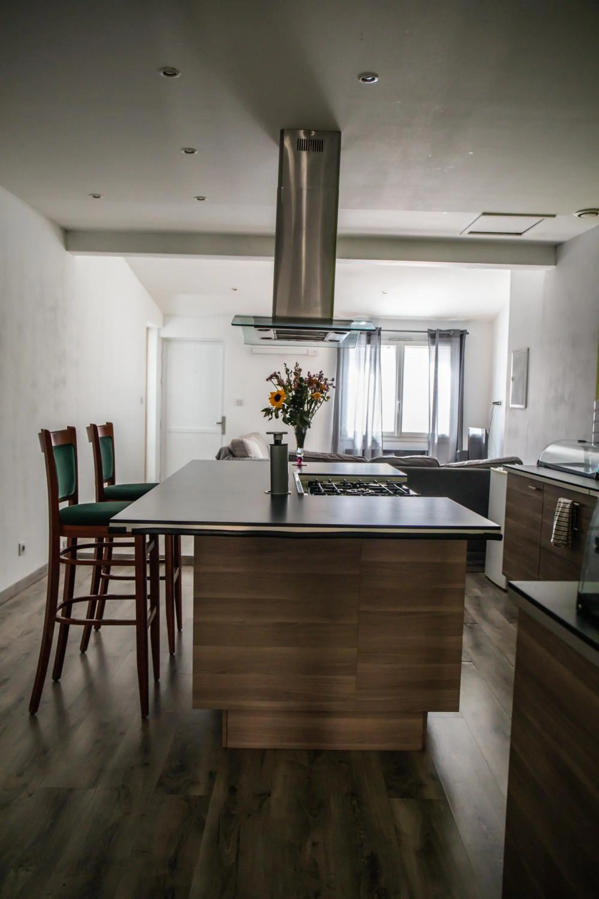 Kitchen or kitchenette in Auberge Sainte Marguerite