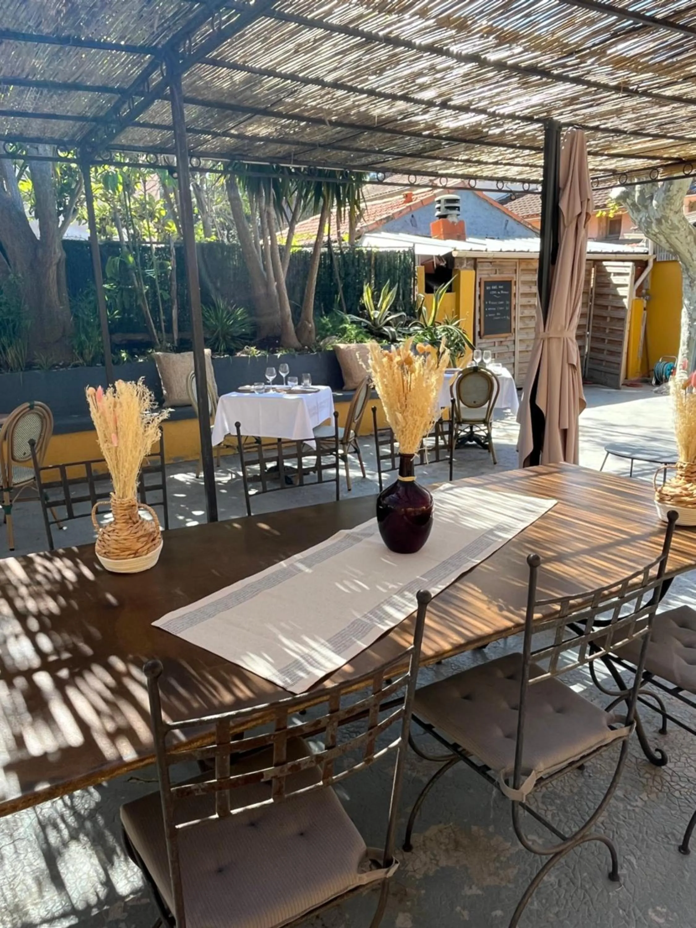 Patio in Auberge Sainte Marguerite