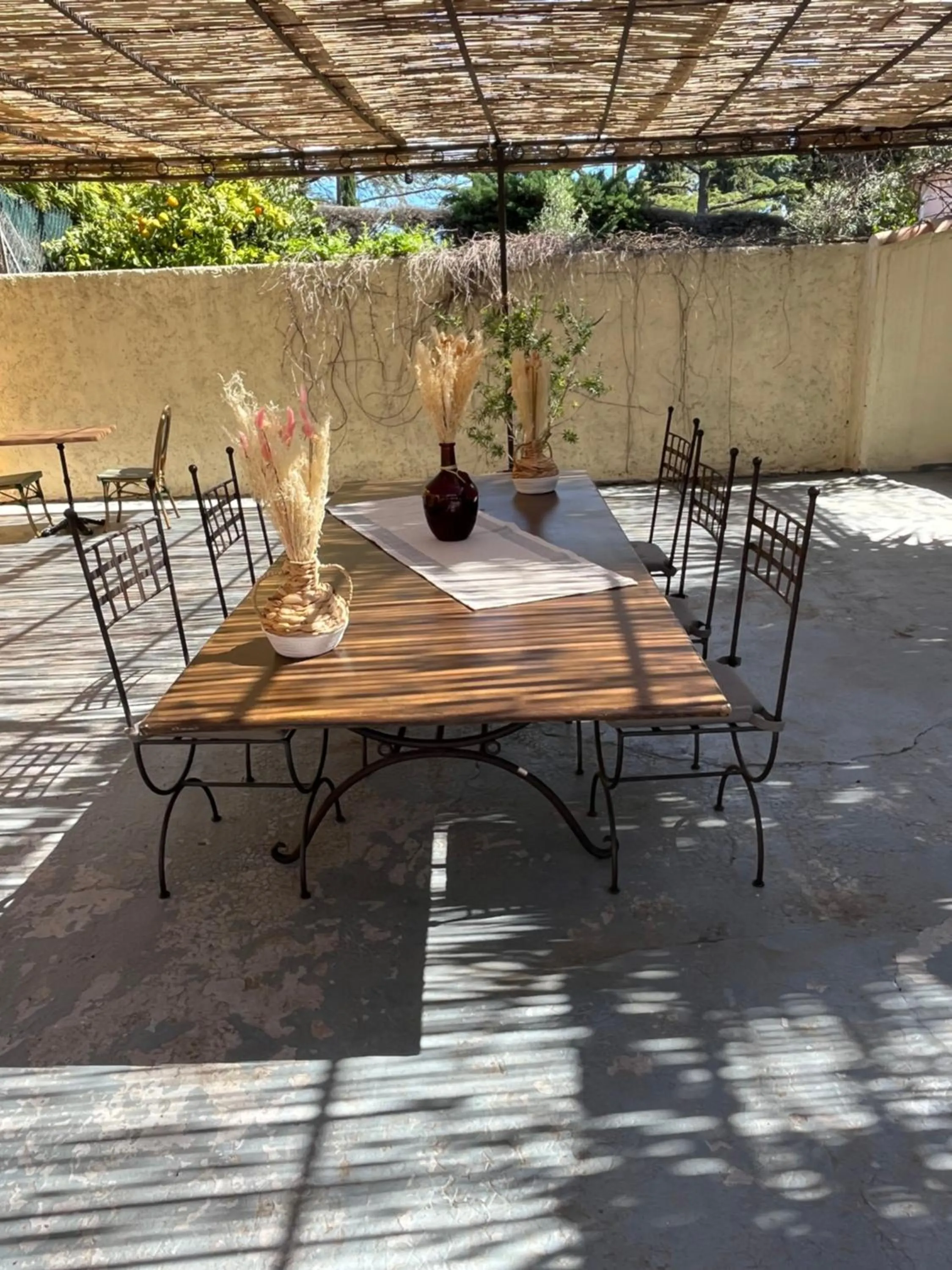 Patio in Auberge Sainte Marguerite