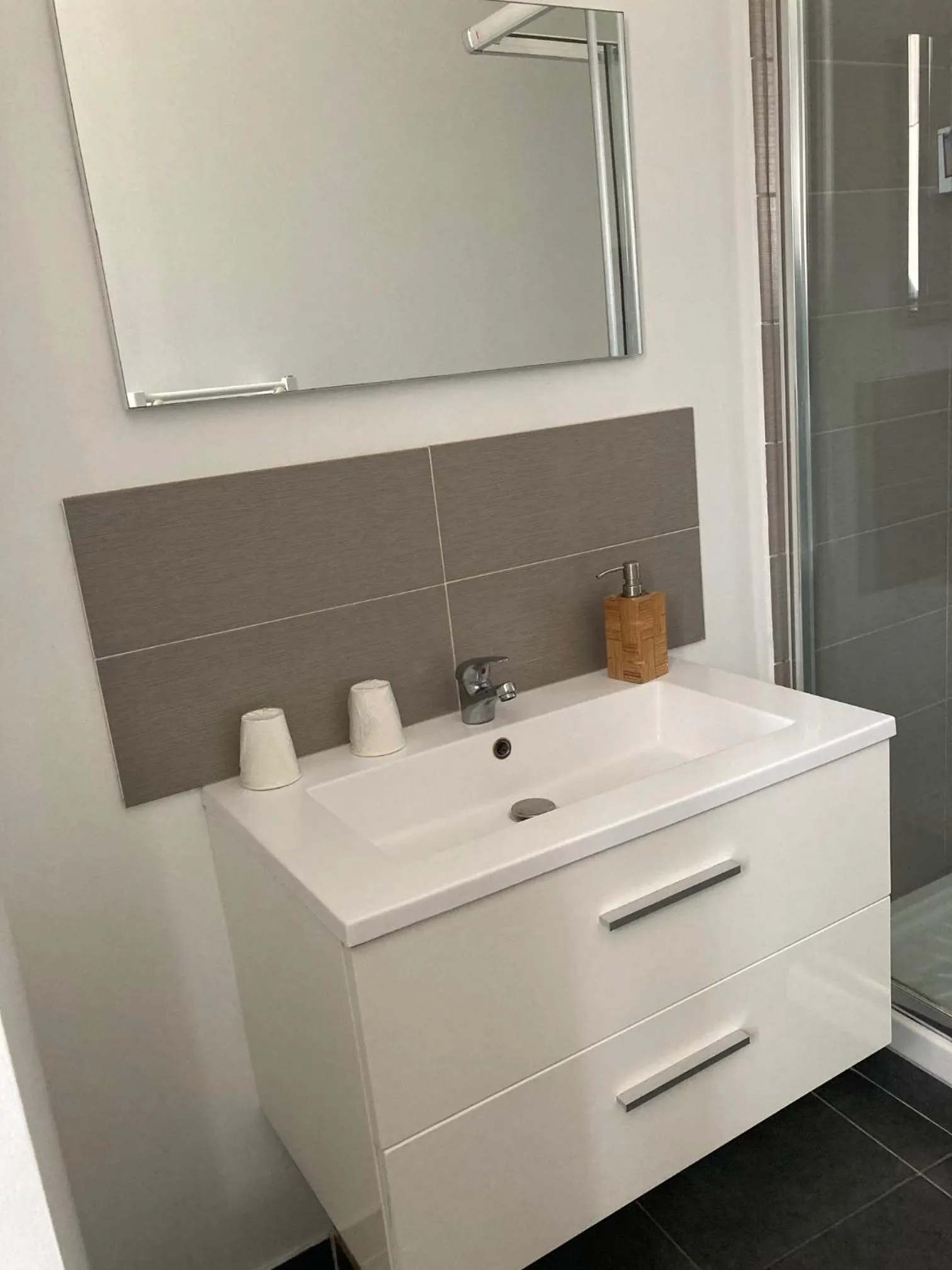 Bathroom in Auberge Sainte Marguerite