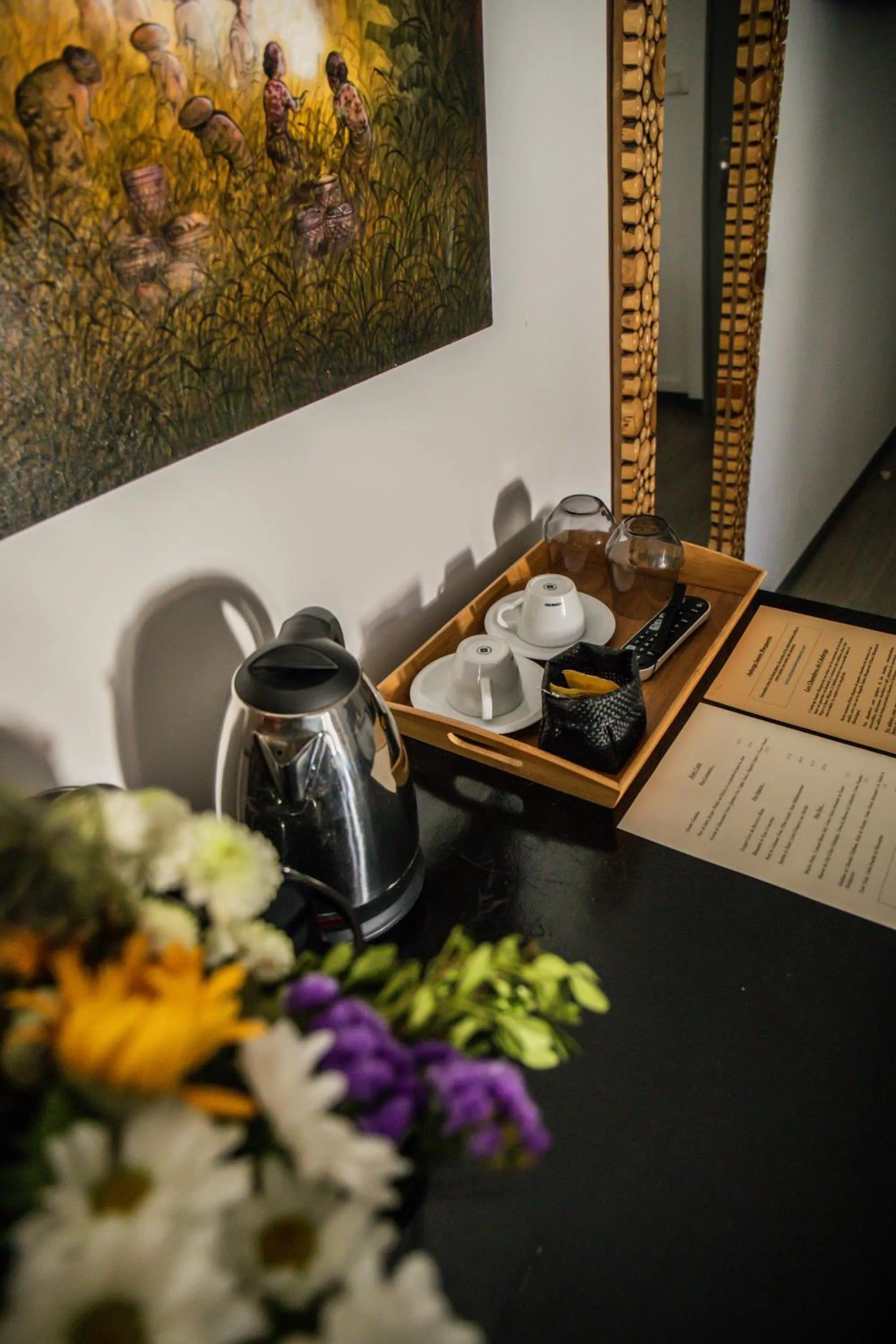 Coffee/tea facilities in Auberge Sainte Marguerite