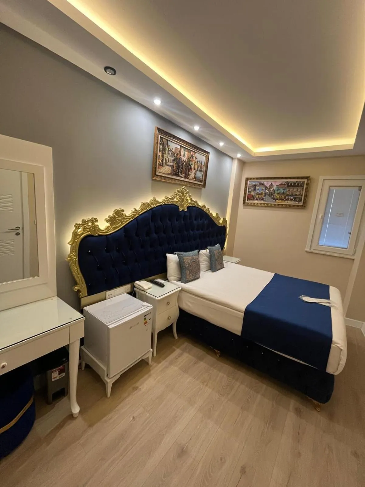 Bed in Hotel Barbarosa