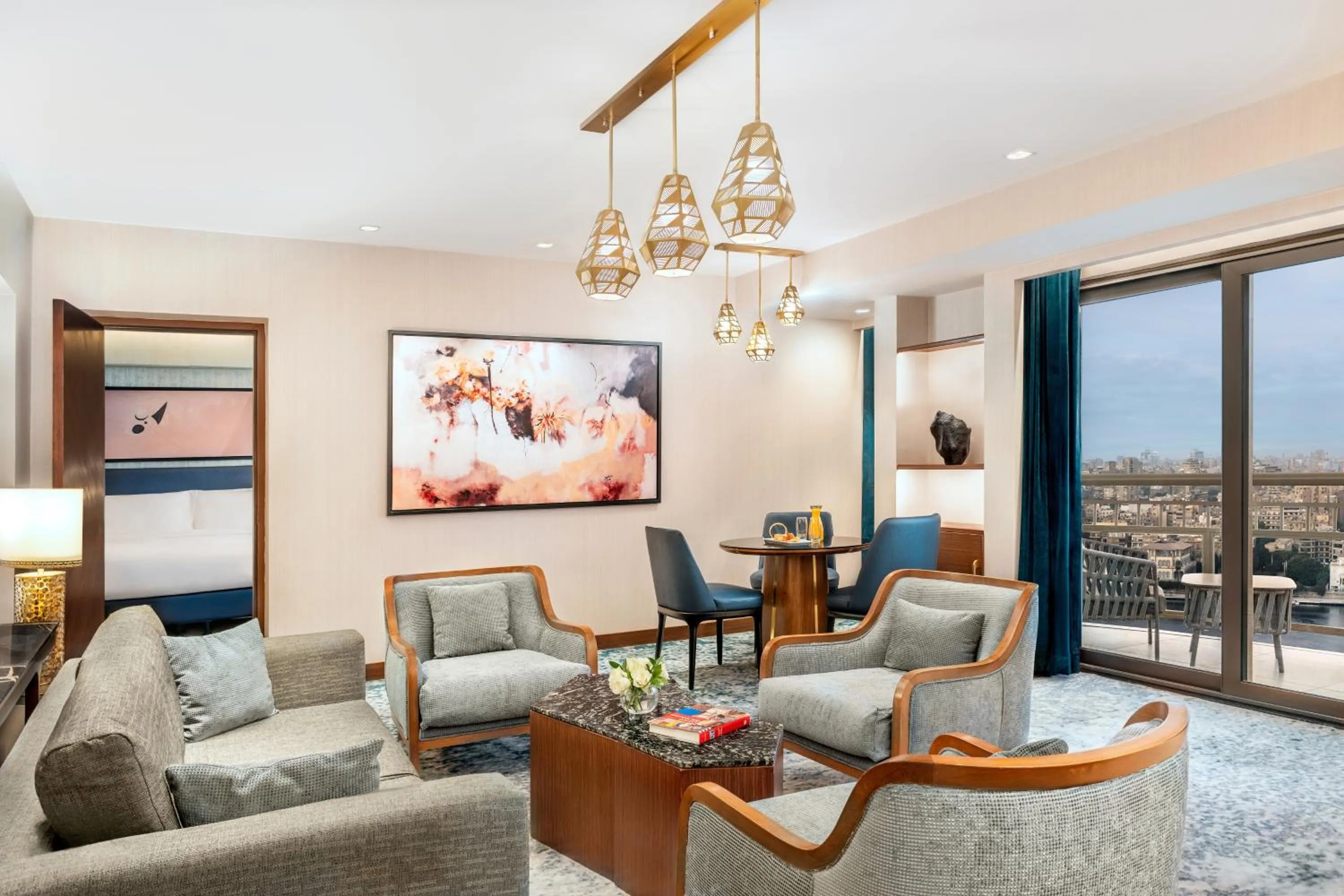 Living room in Sofitel Cairo Downtown Nile