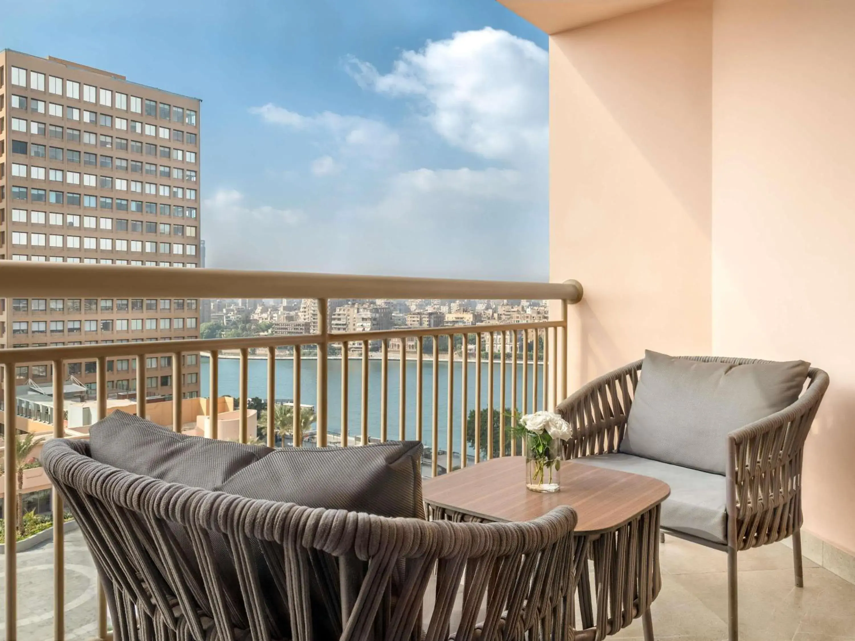 Bedroom in Sofitel Cairo Downtown Nile Bedroom in Sofitel Cairo Downtown Nile