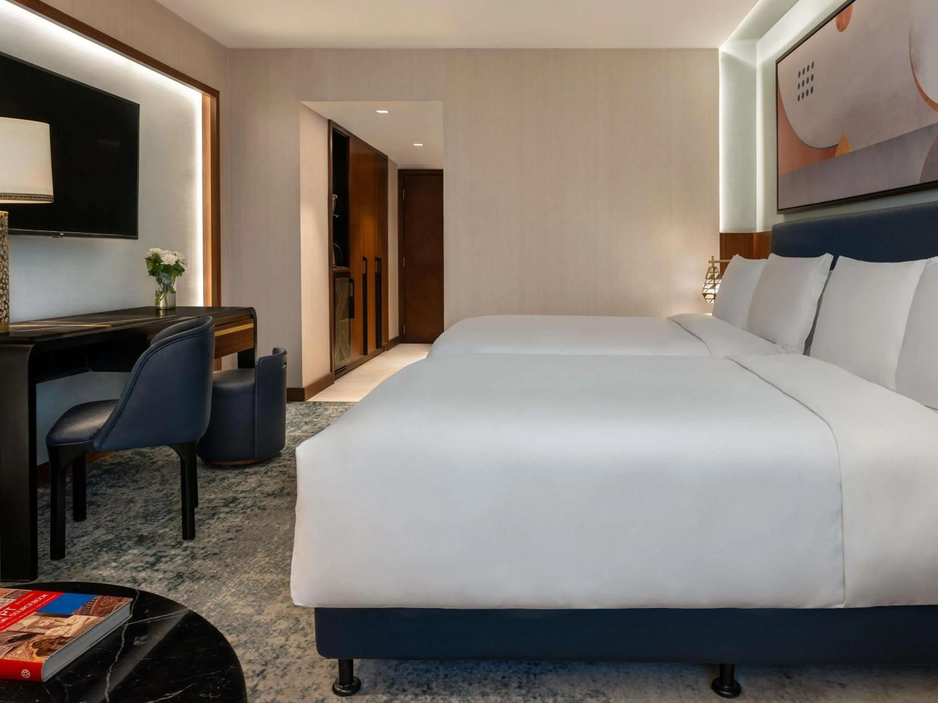 Bedroom, Bed in Sofitel Cairo Downtown Nile