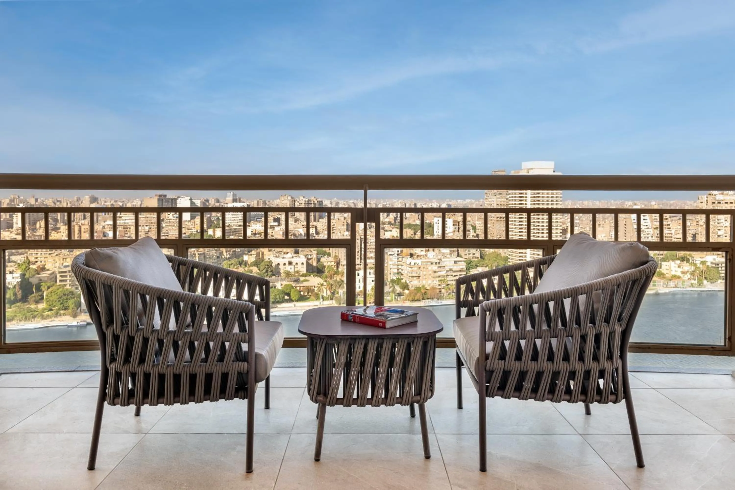 Balcony/Terrace in Sofitel Cairo Downtown Nile