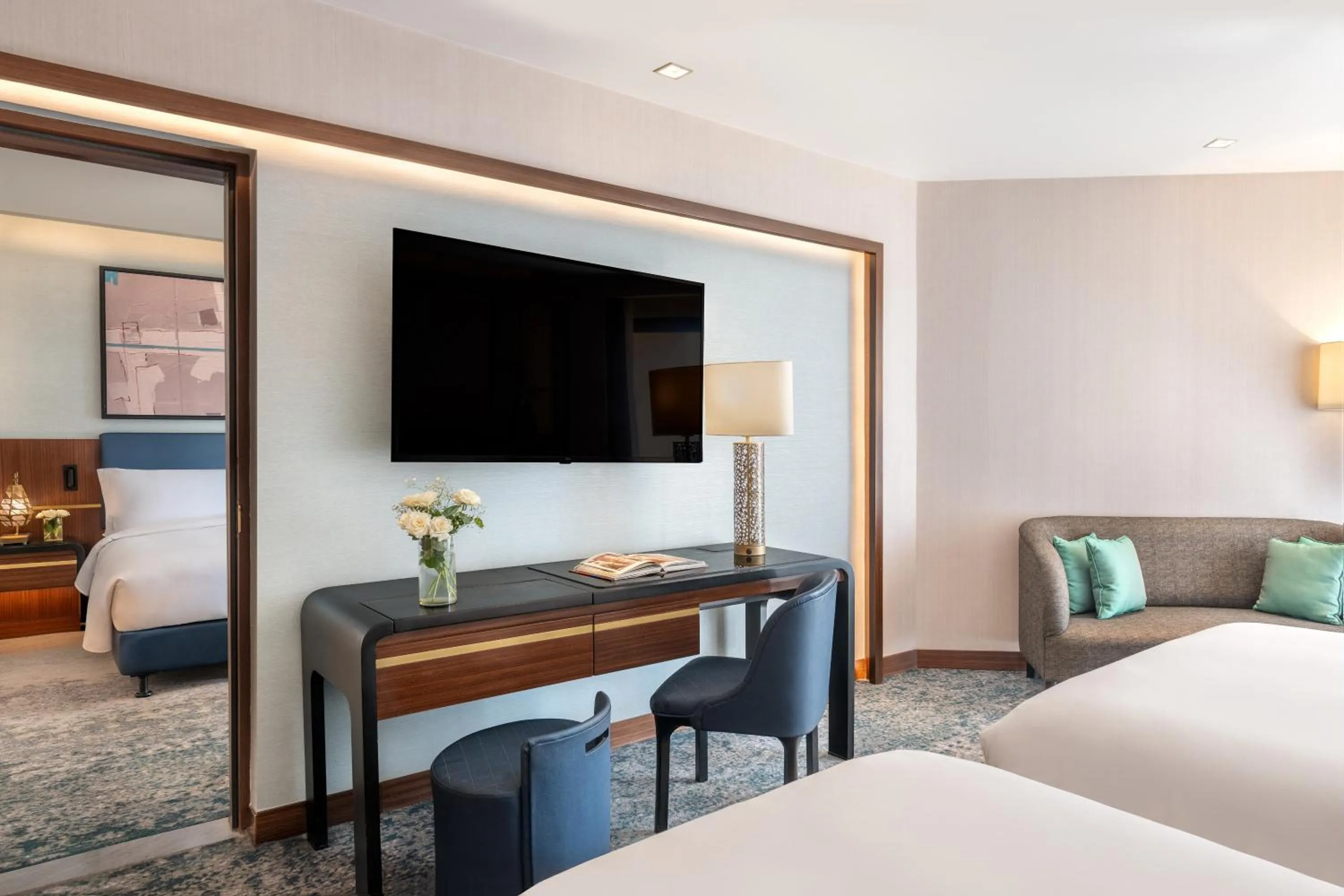 Photo of the whole room, Bed in Sofitel Cairo Downtown Nile