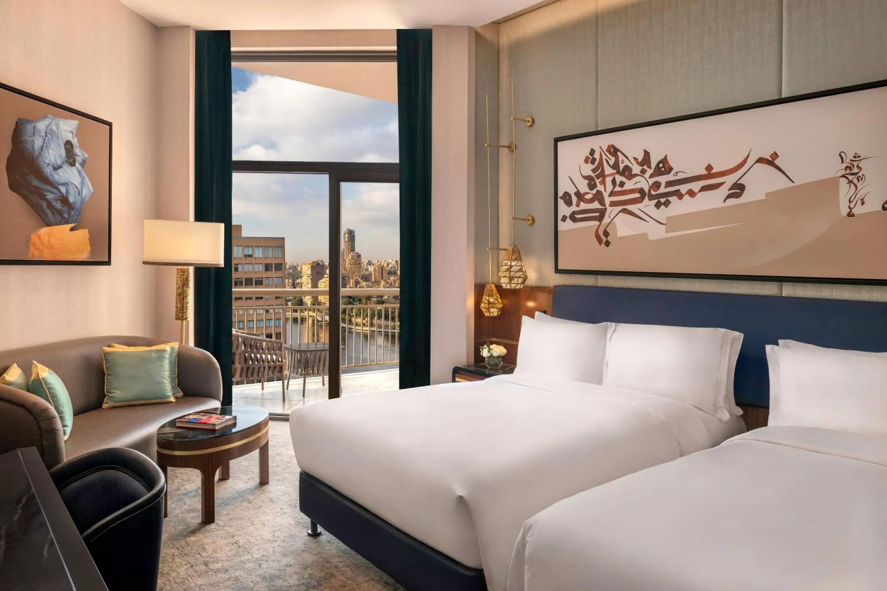 Photo of the whole room, Bed in Sofitel Cairo Downtown Nile