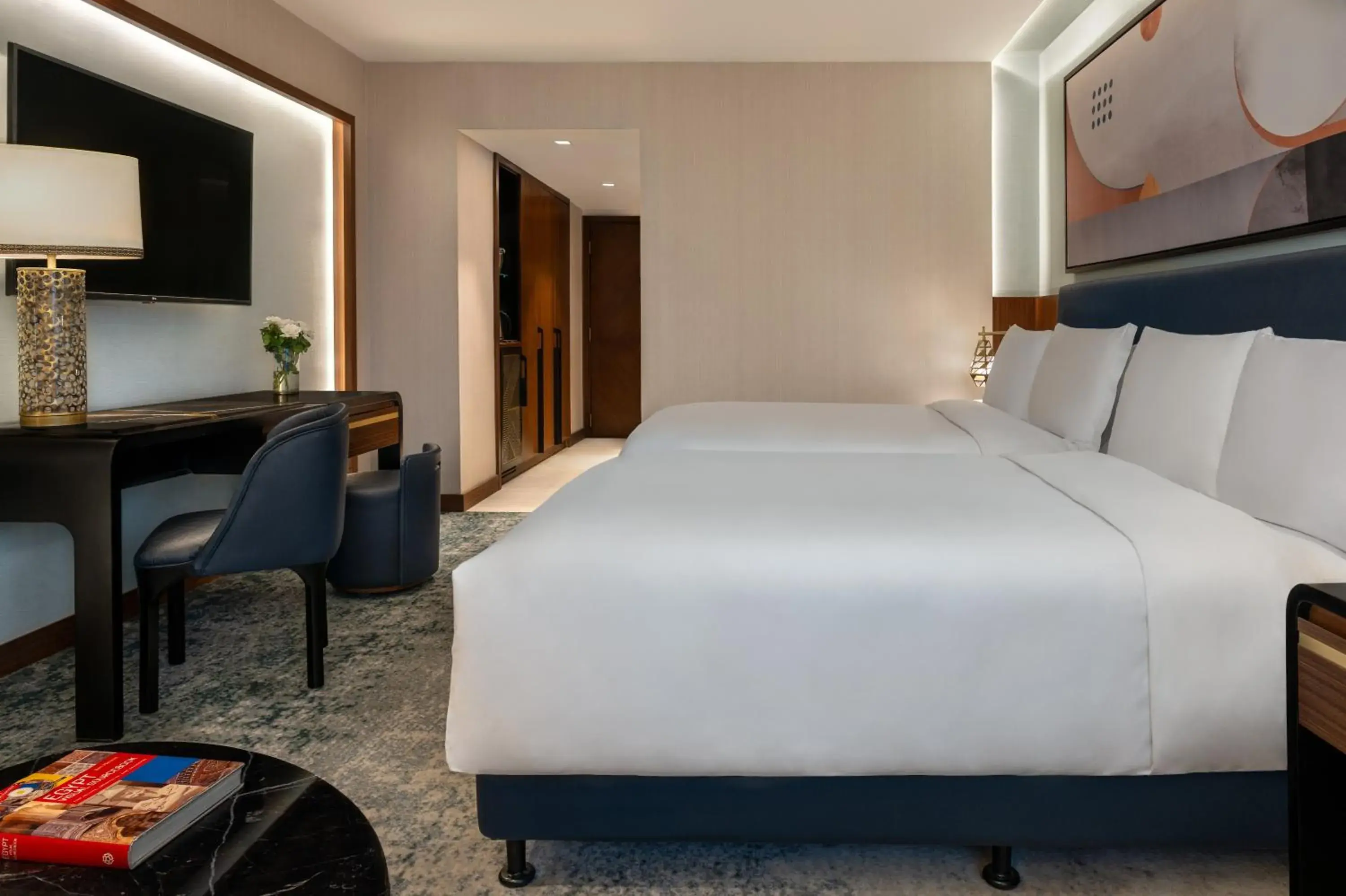 Bed in Conrad Cairo Hotel & Casino Bed in Conrad Cairo Hotel & Casino