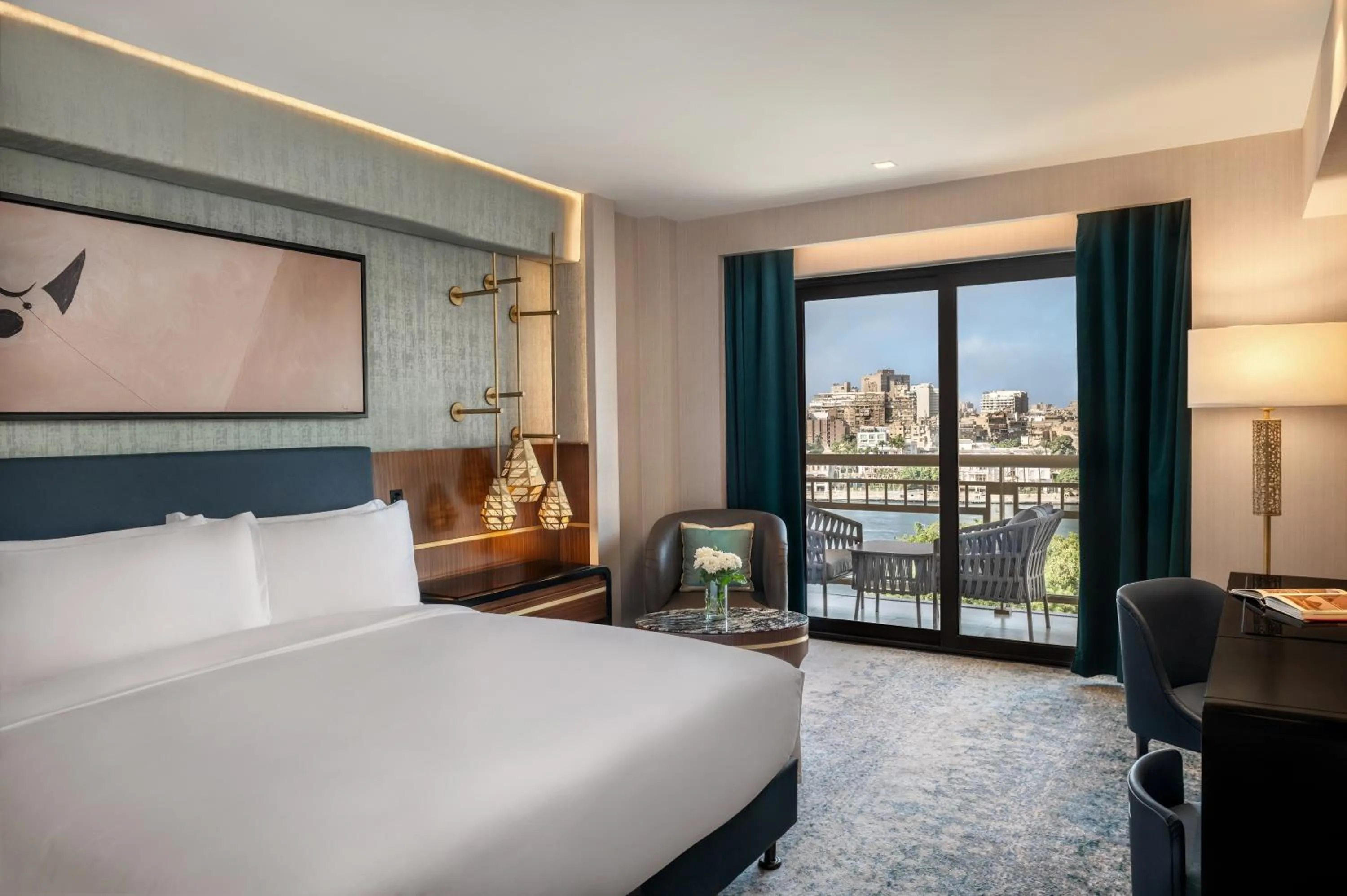 Bed in Sofitel Cairo Downtown Nile