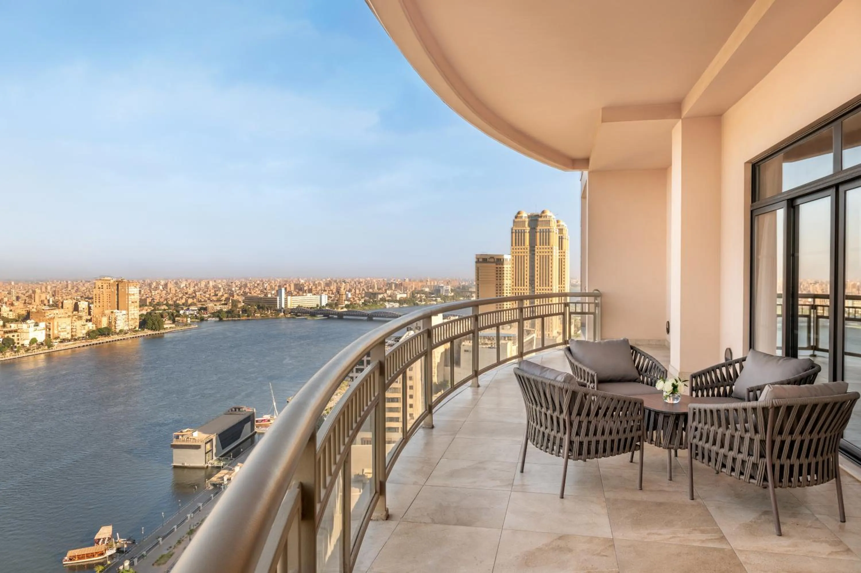 Balcony/Terrace in Sofitel Cairo Downtown Nile