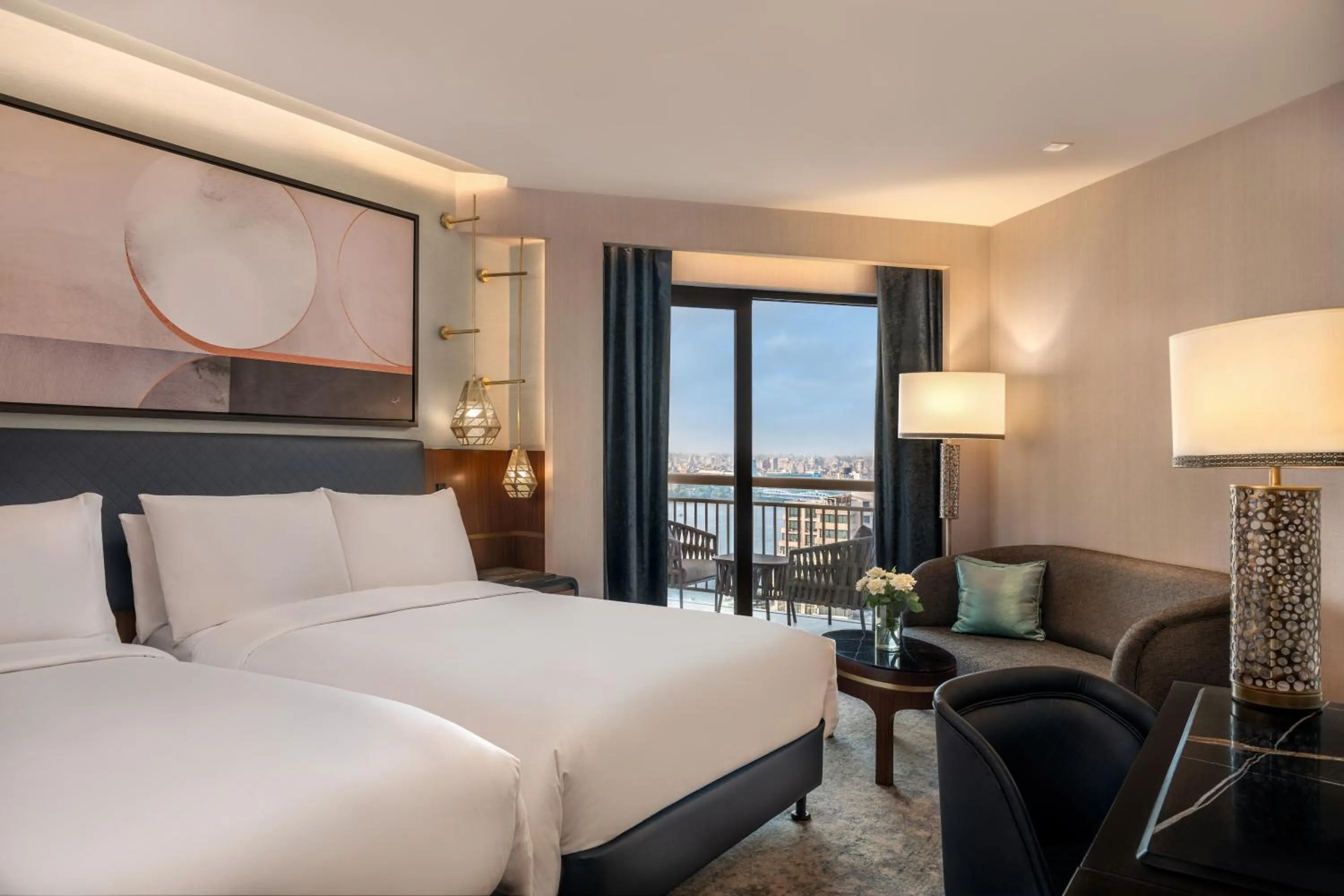 Bed in Sofitel Cairo Downtown Nile