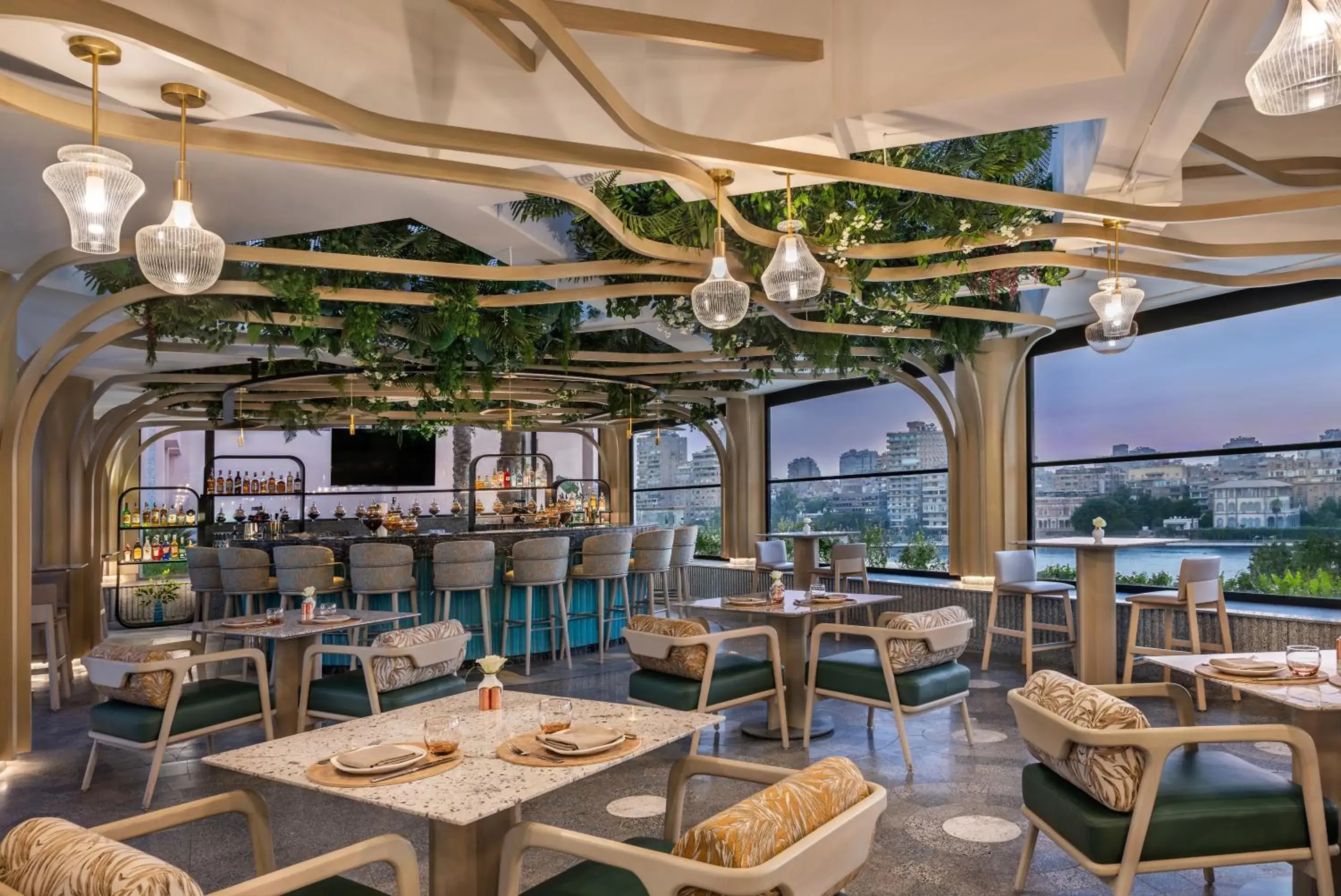 Restaurant/places to eat in Sofitel Cairo Downtown Nile Restaurant/places to eat in Sofitel Cairo Downtown Nile