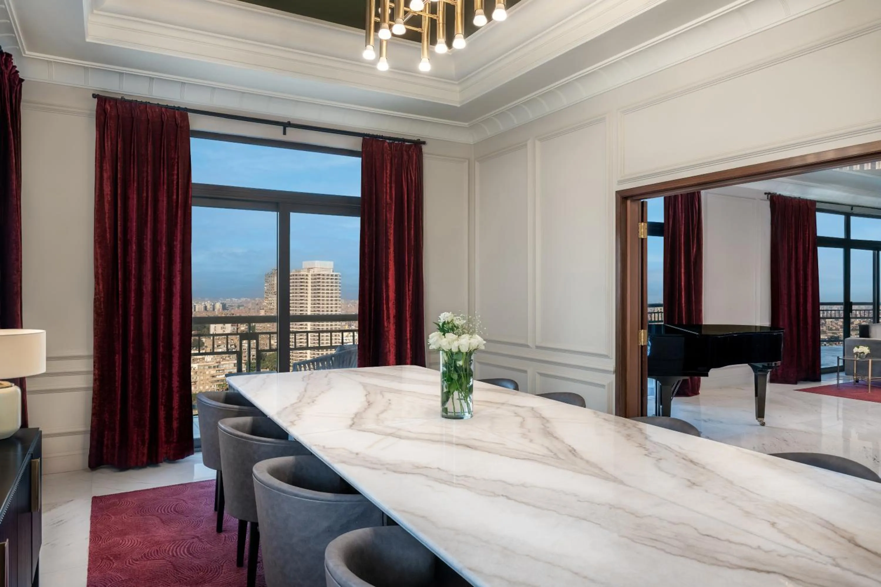 Dining area in Sofitel Cairo Downtown Nile