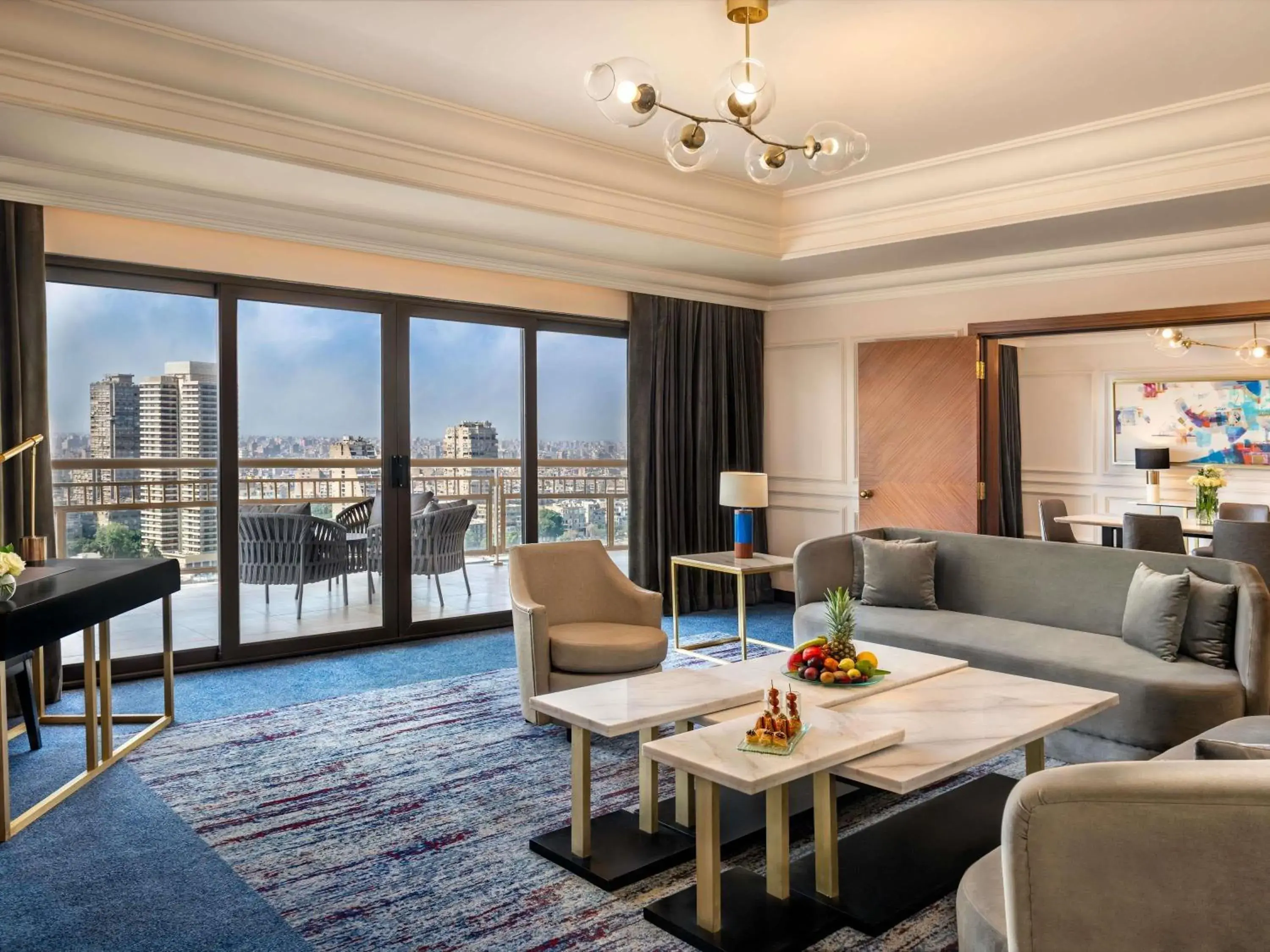 Bedroom in Sofitel Cairo Downtown Nile Bedroom in Sofitel Cairo Downtown Nile