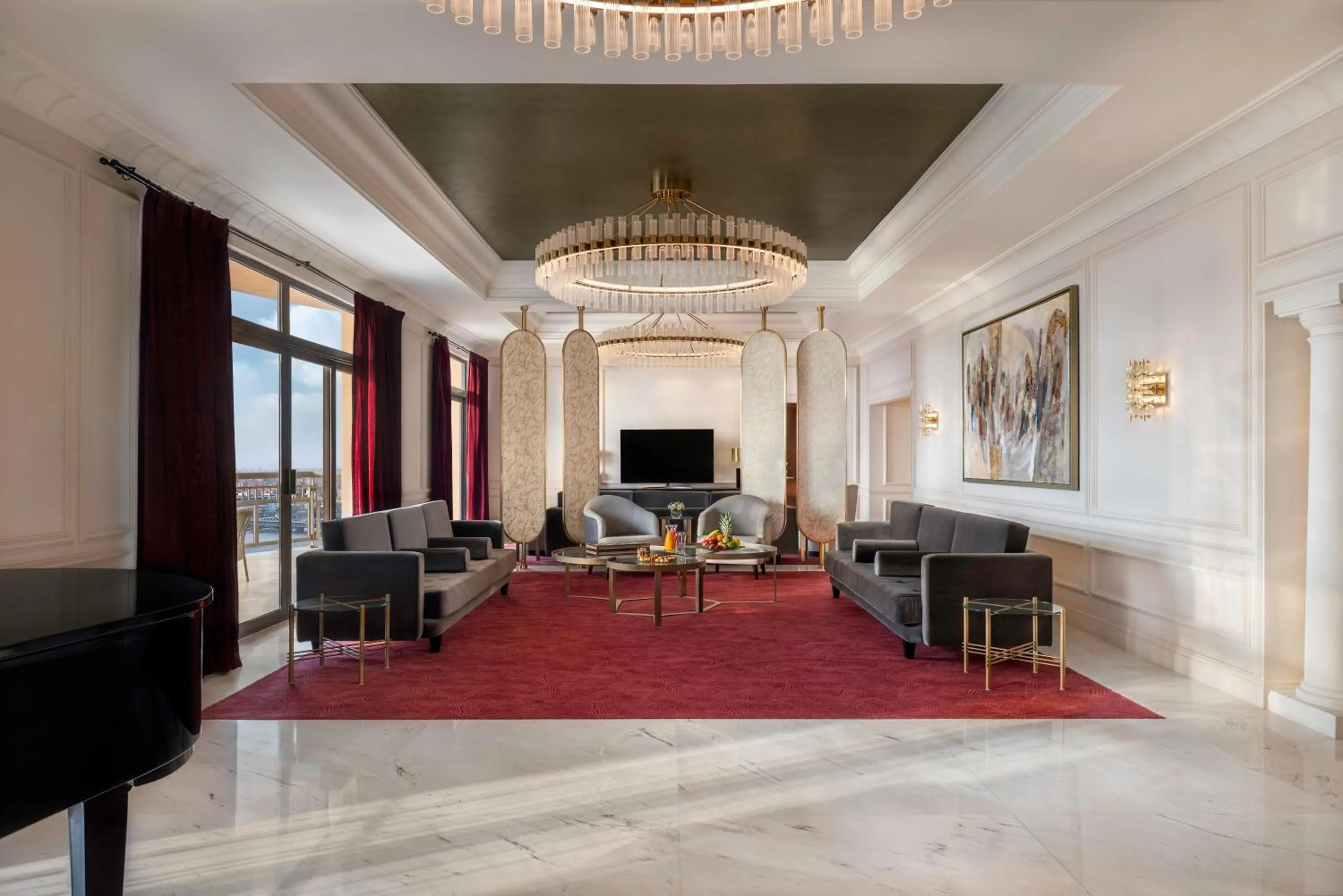 Living room in Sofitel Cairo Downtown Nile