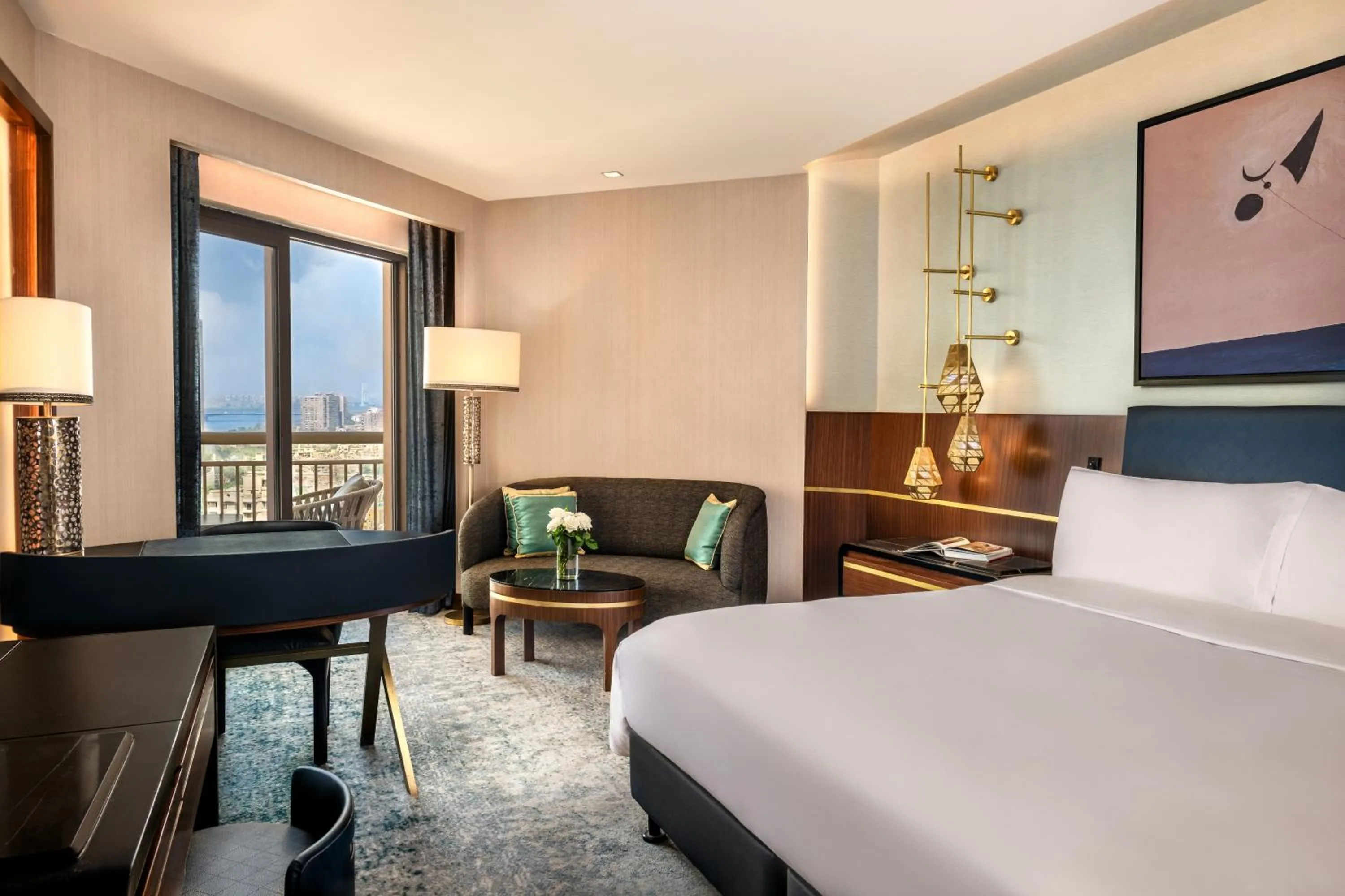 Bed in Sofitel Cairo Downtown Nile