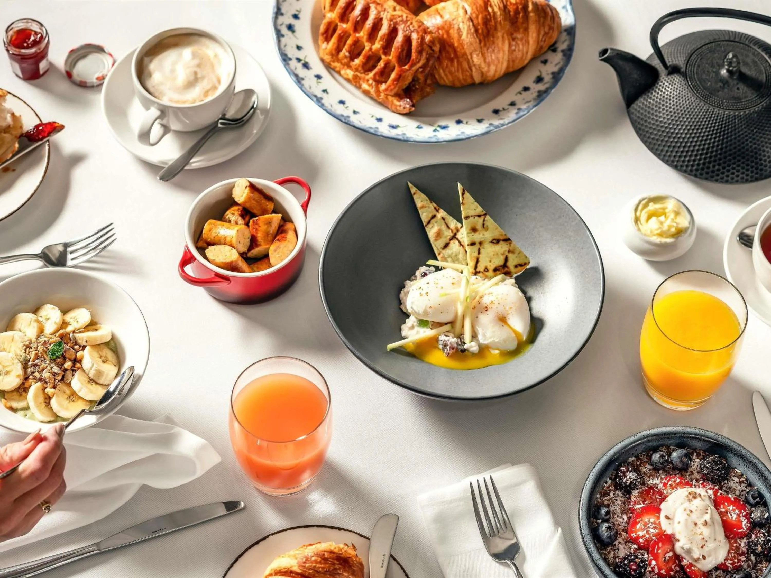 Breakfast in Sofitel Cairo Downtown Nile