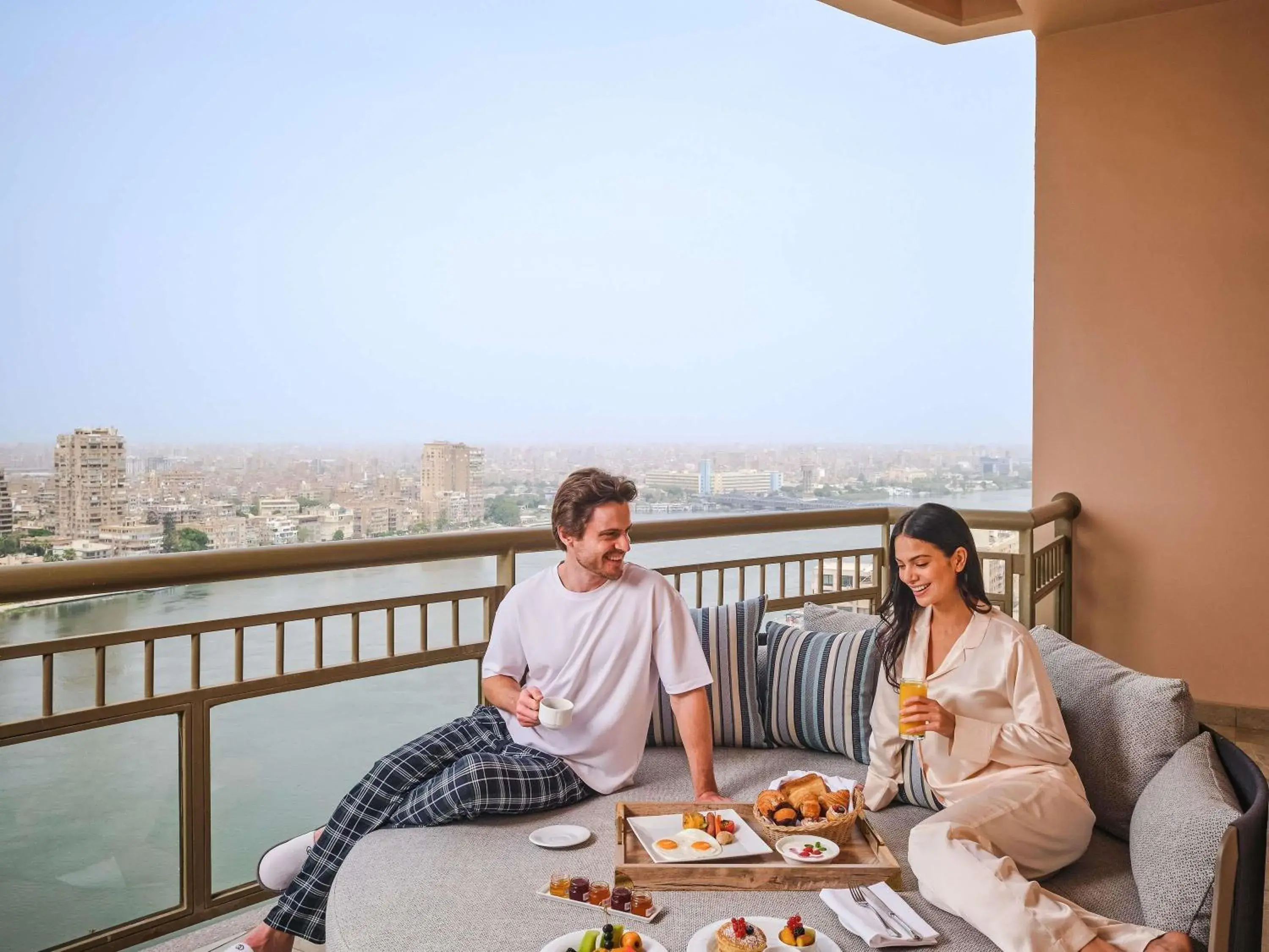 Bedroom in Sofitel Cairo Downtown Nile Bedroom in Sofitel Cairo Downtown Nile