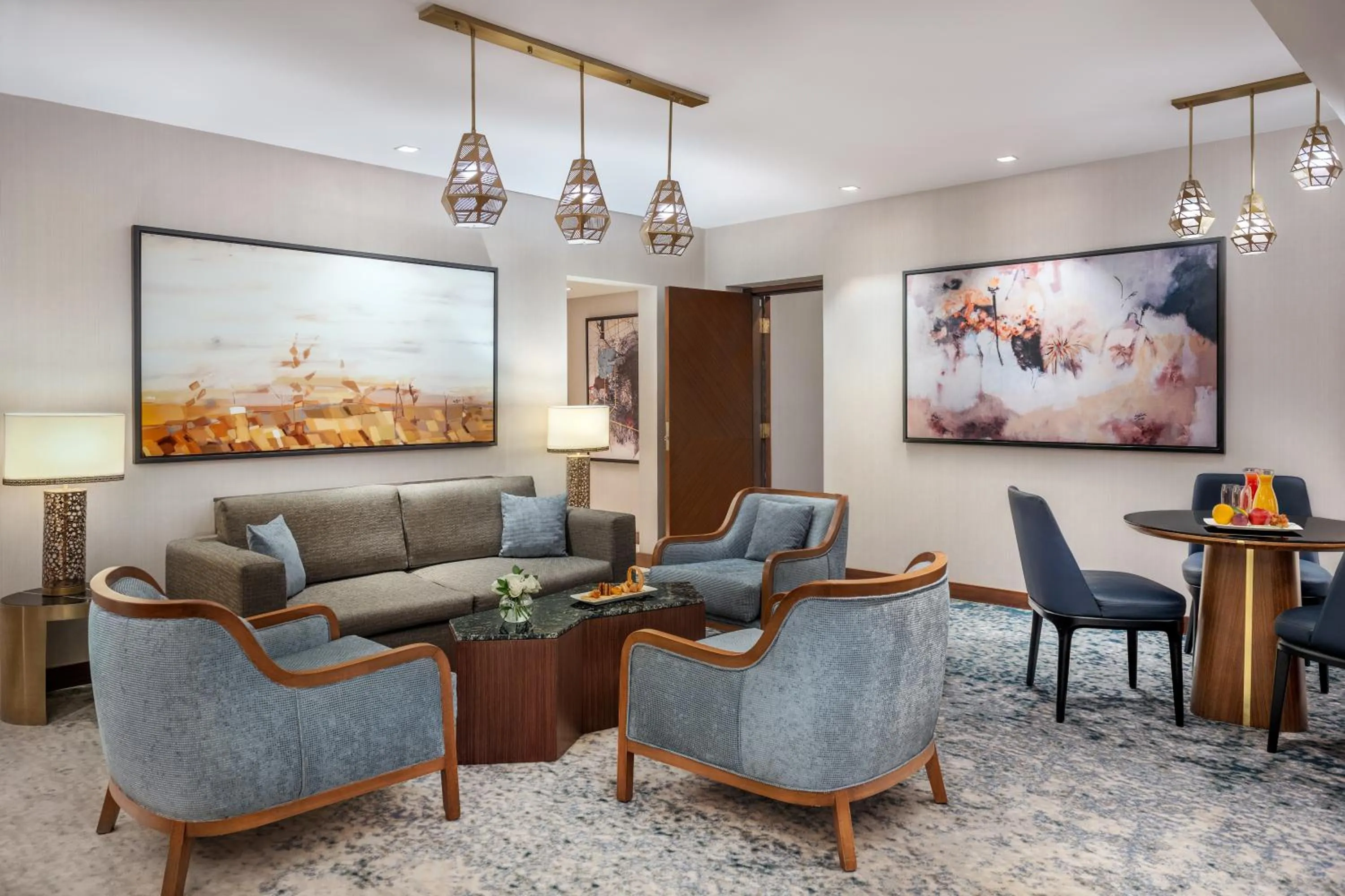 Living room in Sofitel Cairo Downtown Nile